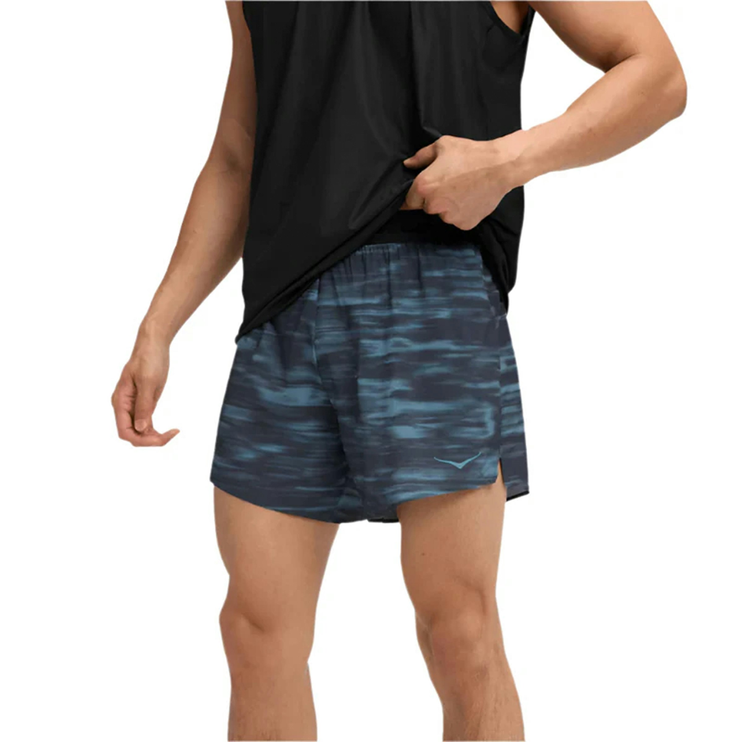 HOKA Glide 5 Inch Brief-Lined Shorts Heren
