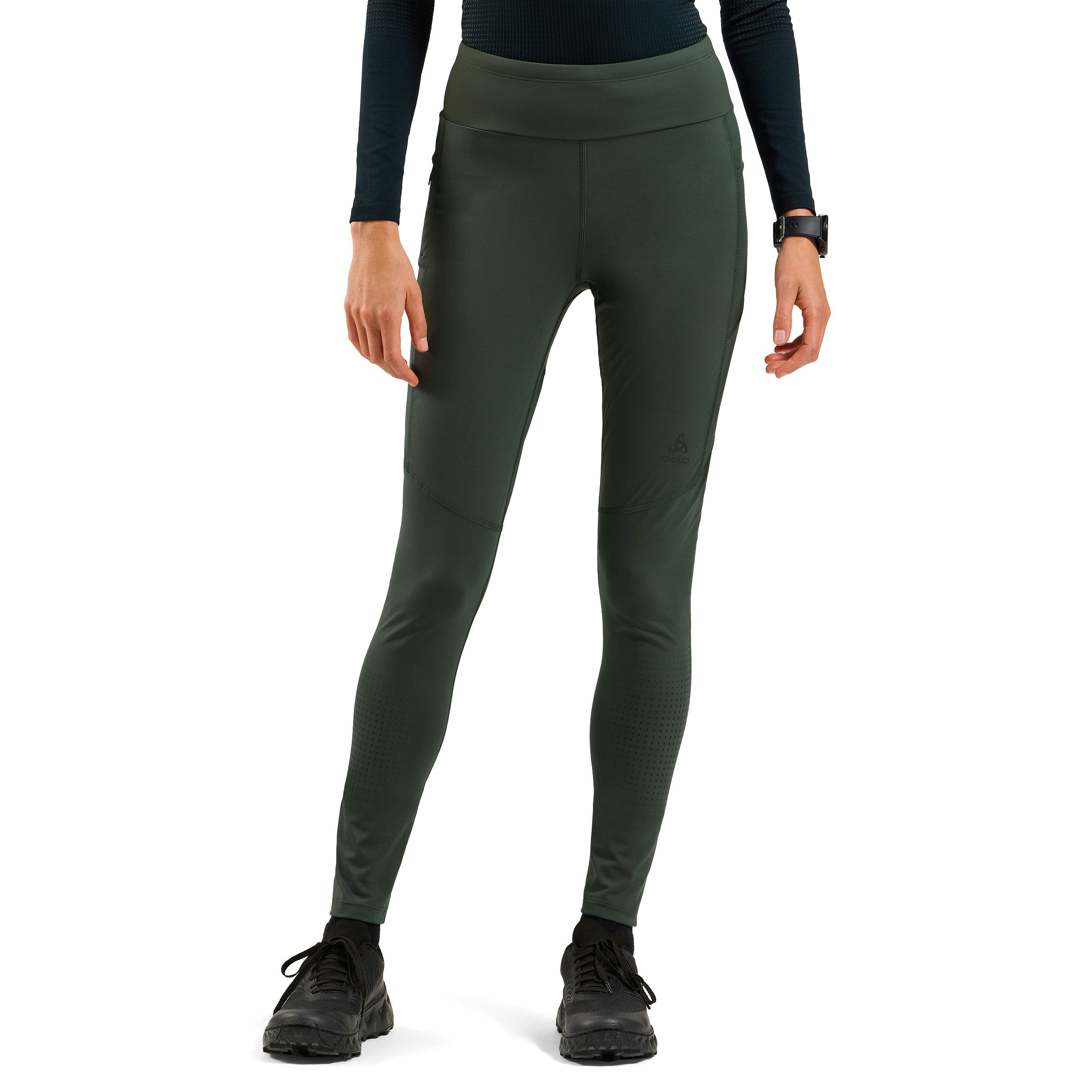 Odlo Zeroweight Warm Reflective Tights Dames