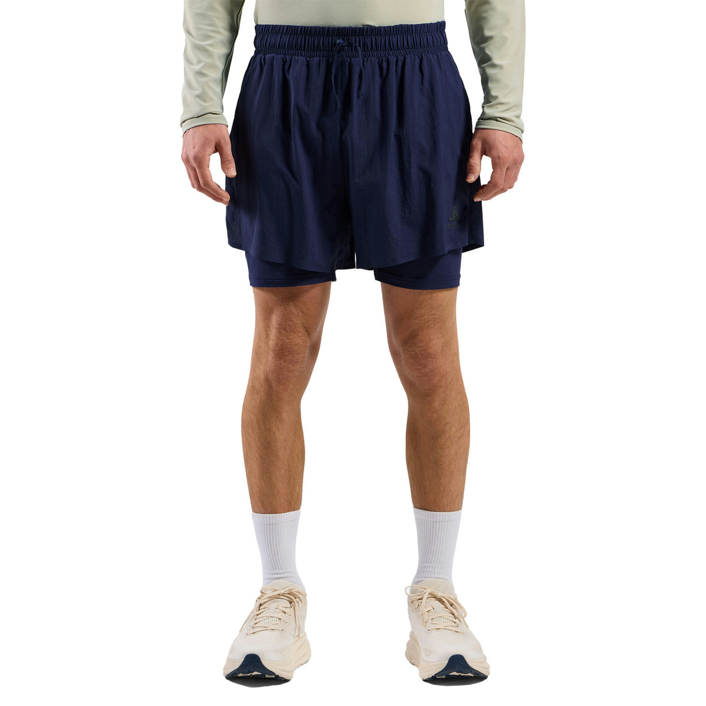Odlo Zeroweight 5 Inch 2-In-1 Short Heren