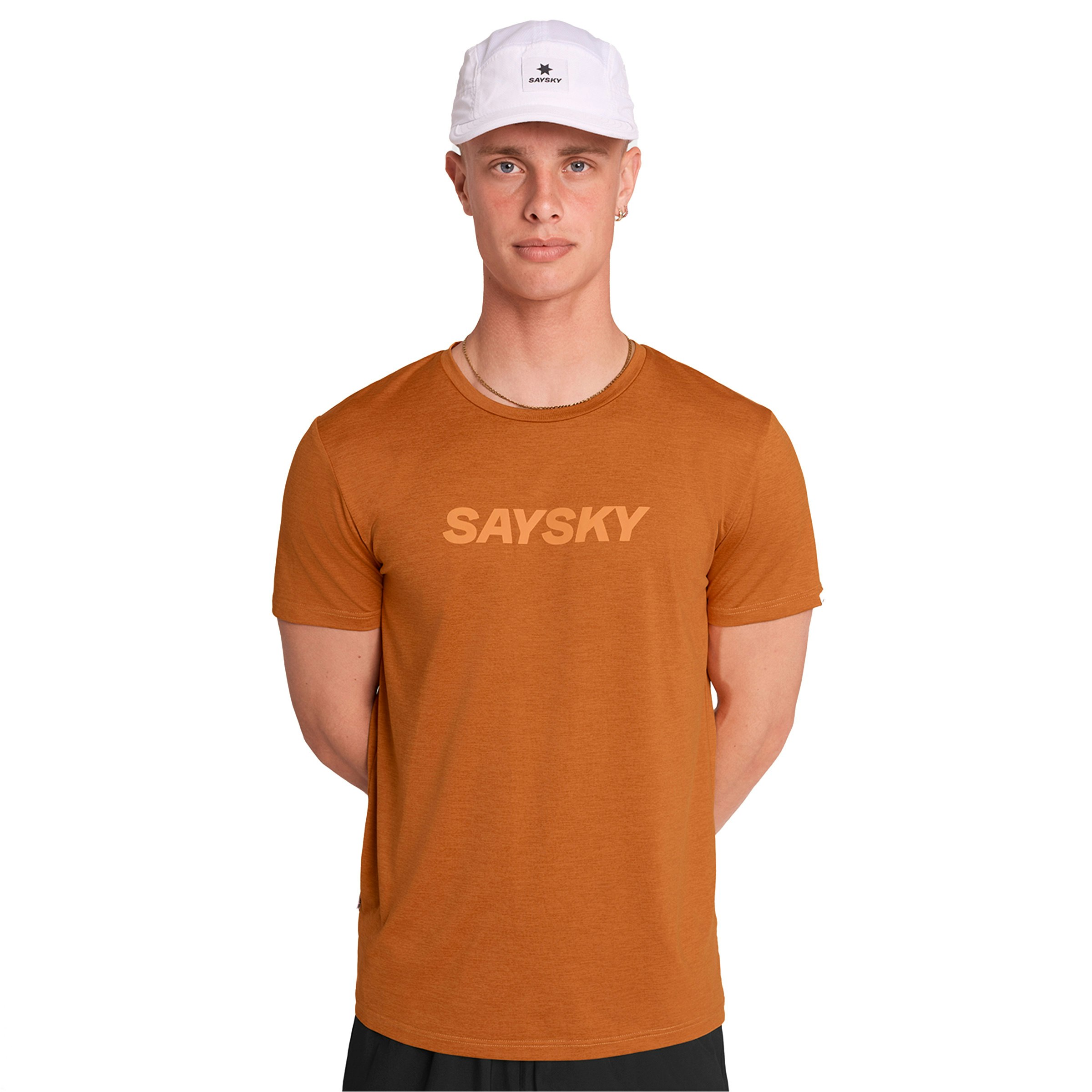 SAYSKY Logo Pace T-shirt Heren