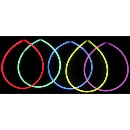 Glow in the dark hals ketting - Glow Sticks - Breekstaafjes - lichtstaafjes