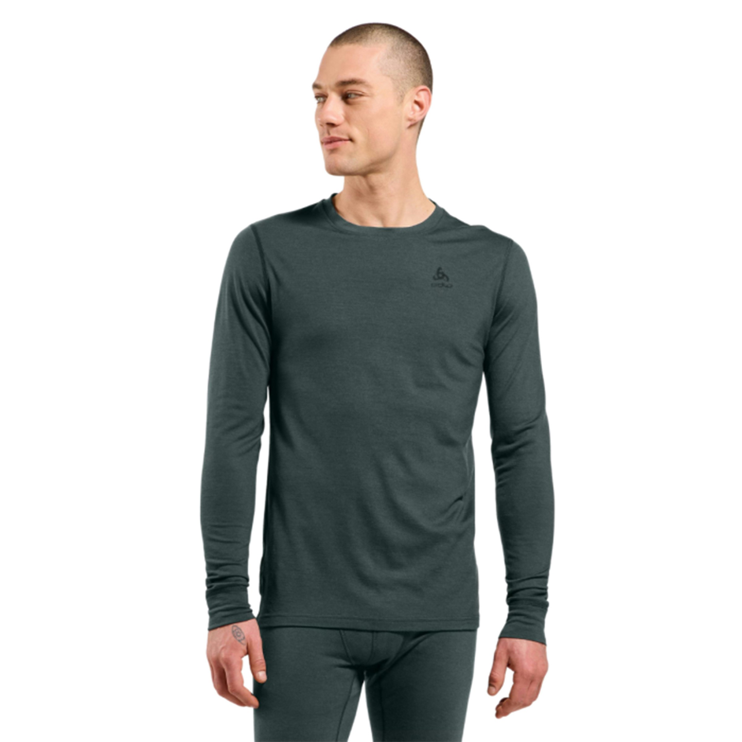 Odlo Merino 200 Baselayer Crew Neck Shirt Heren