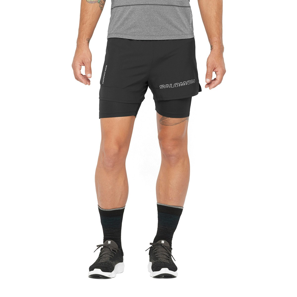 Salomon Cross 2in1 Short Heren