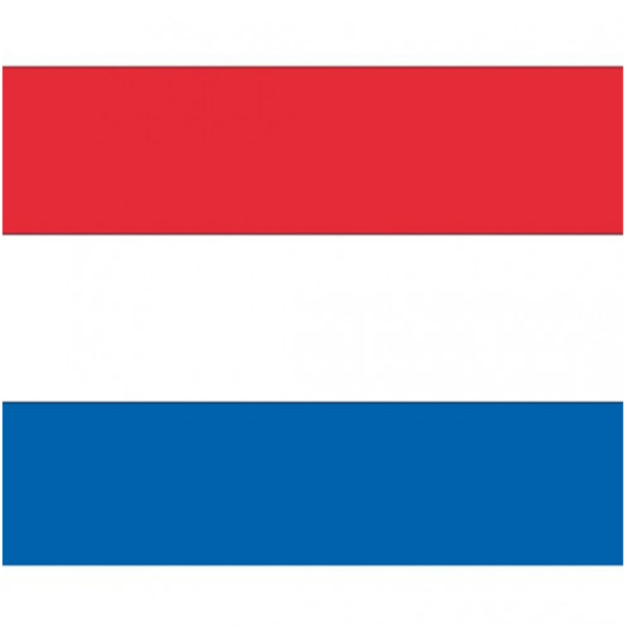 Vlag van Nederland stickers - 7.5 x 10 cm - Binnen/buiten
