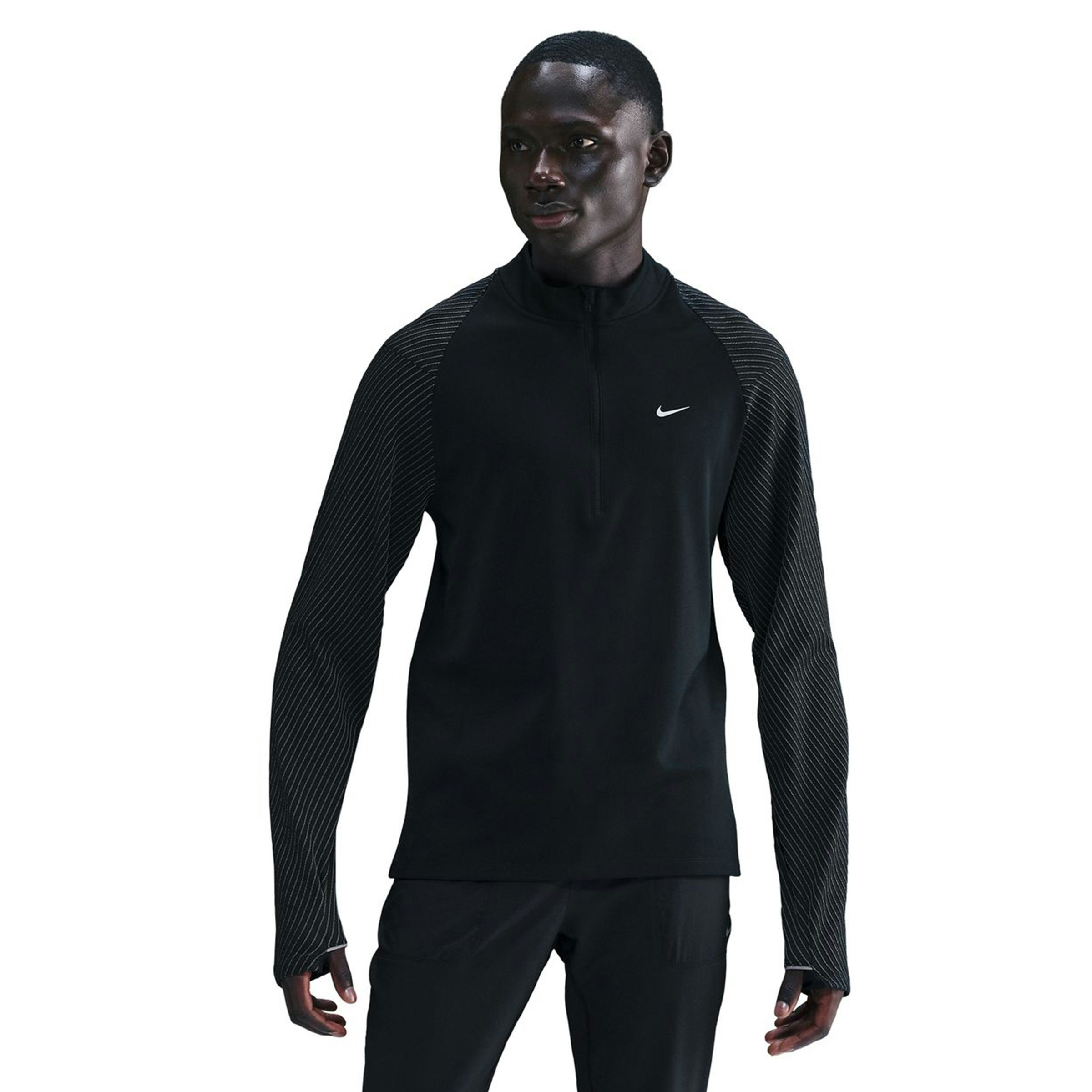 Nike Dri-FIT Reflective Half Zip Shirt Heren