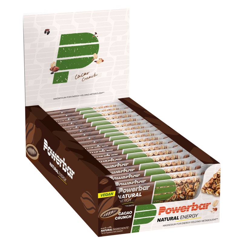Powerbar Natural Energy Cereal Bar Cacao Crunch Box