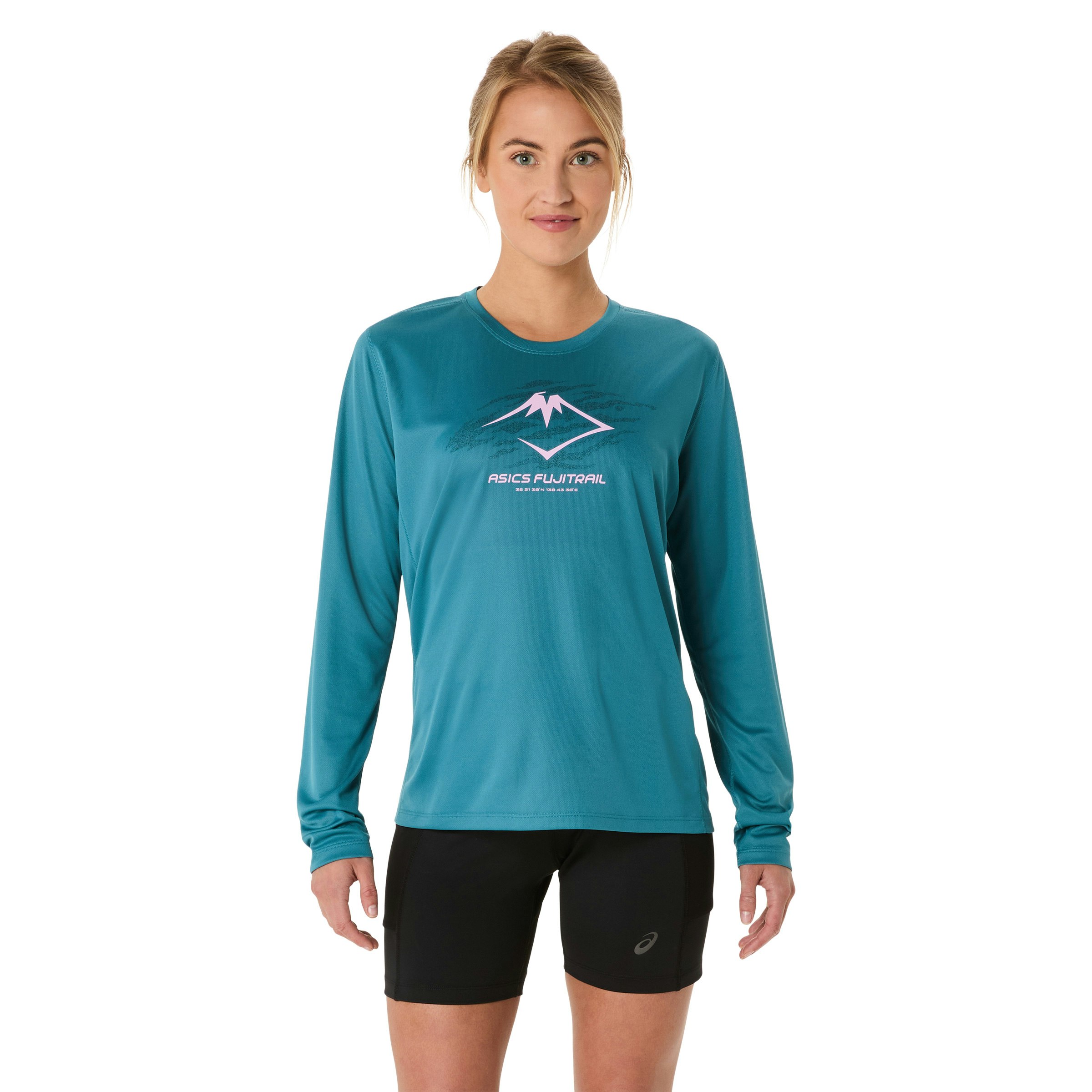ASICS FujiTrail Logo Shirt Dames