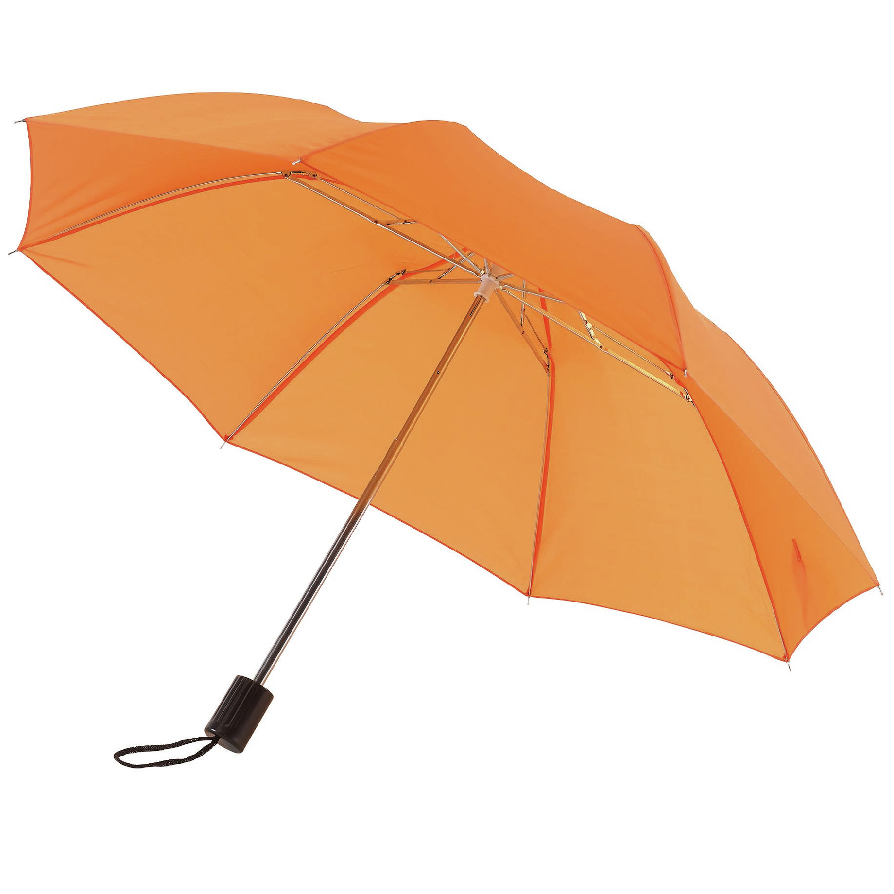 Opvouwbare paraplu - klein en compact - D85 cm - Oranje - Nylon