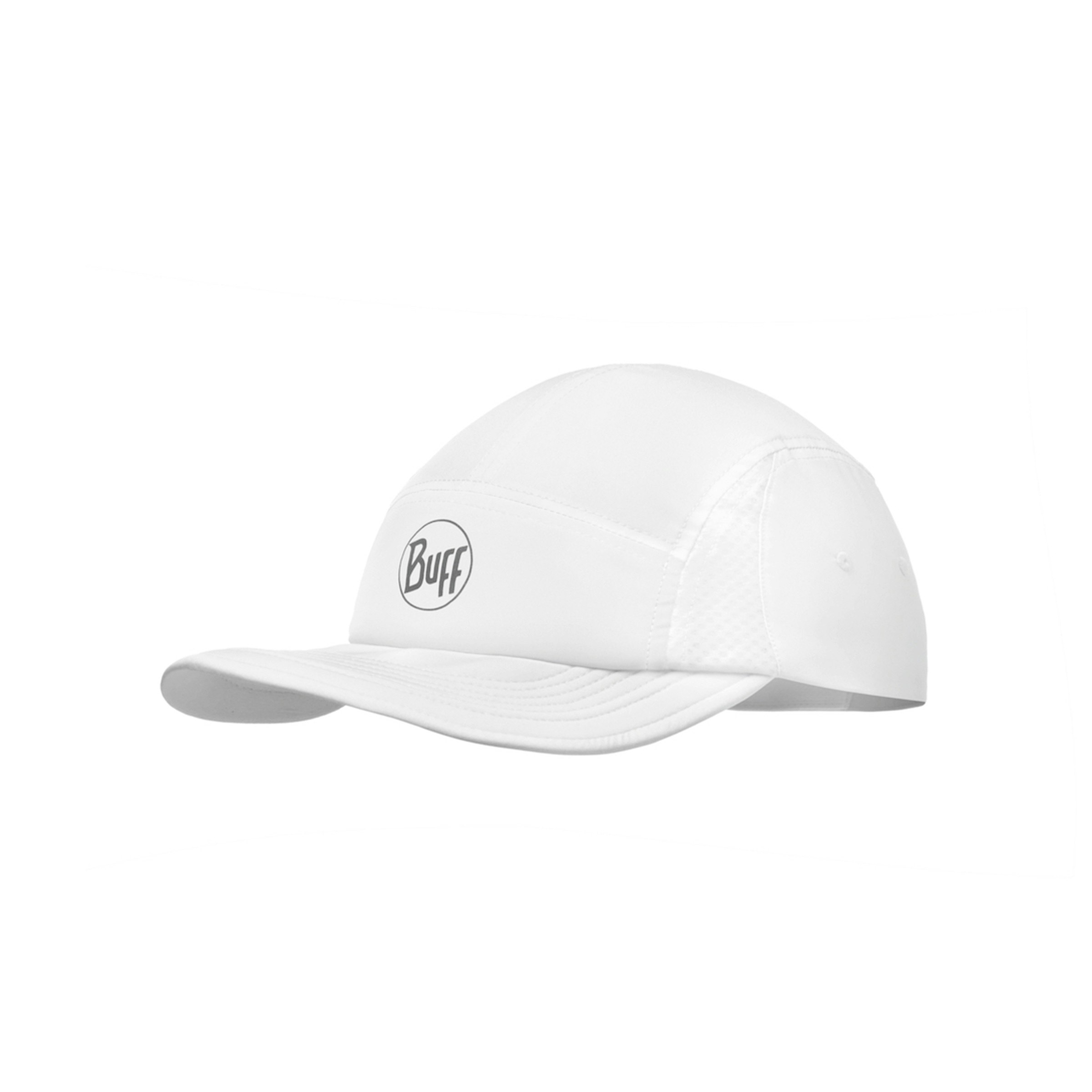 Buff 5 Panels Cap R-Solid White L/XL
