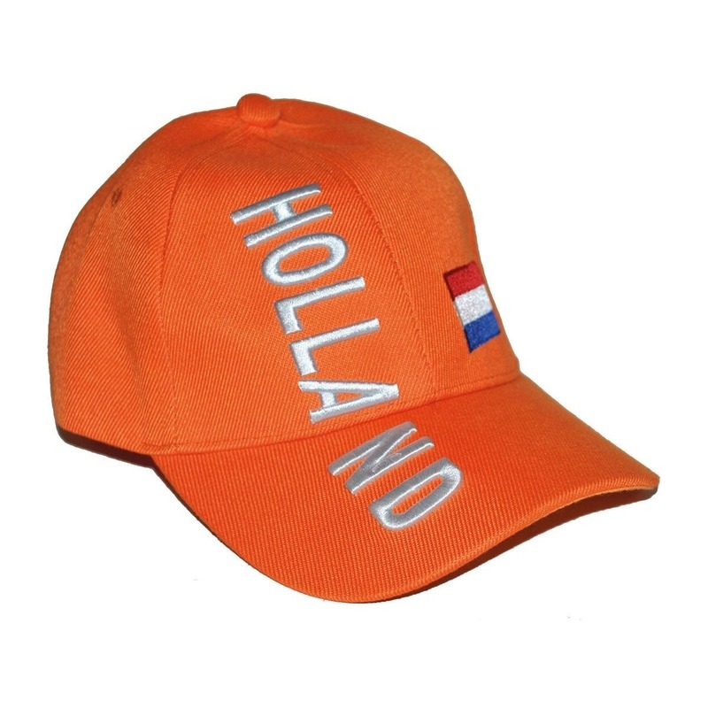 Funny Fashion Oranje Baseball cap Holland - fan artikelen - supporters - volwassenen - Feestartikele