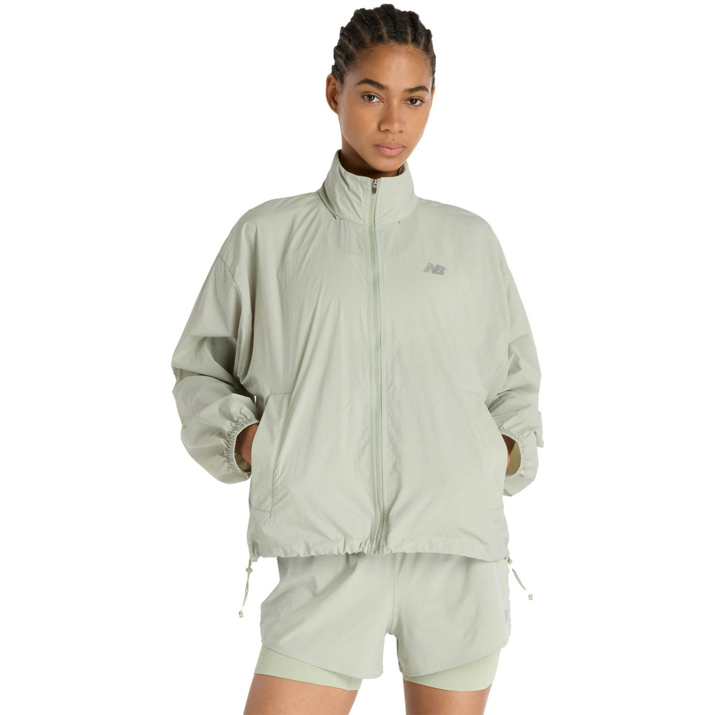 New Balance Athletics Packable Jacket Dames