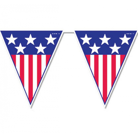 Vlaggenlijn - Amerika/USA - 4 meter