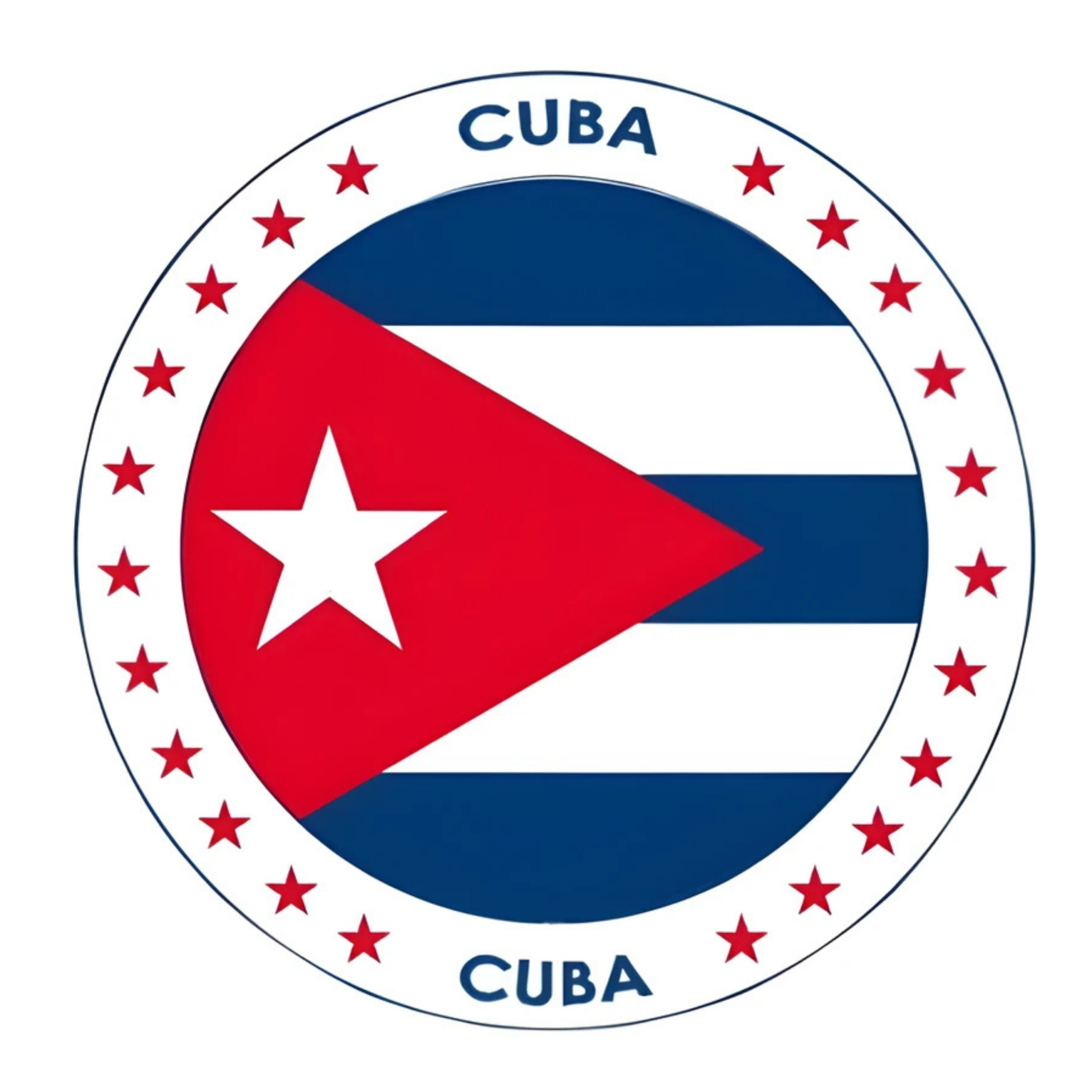 Bierviltjes Cuba - 25x stuks - landenthema - versiering - onderzetter
