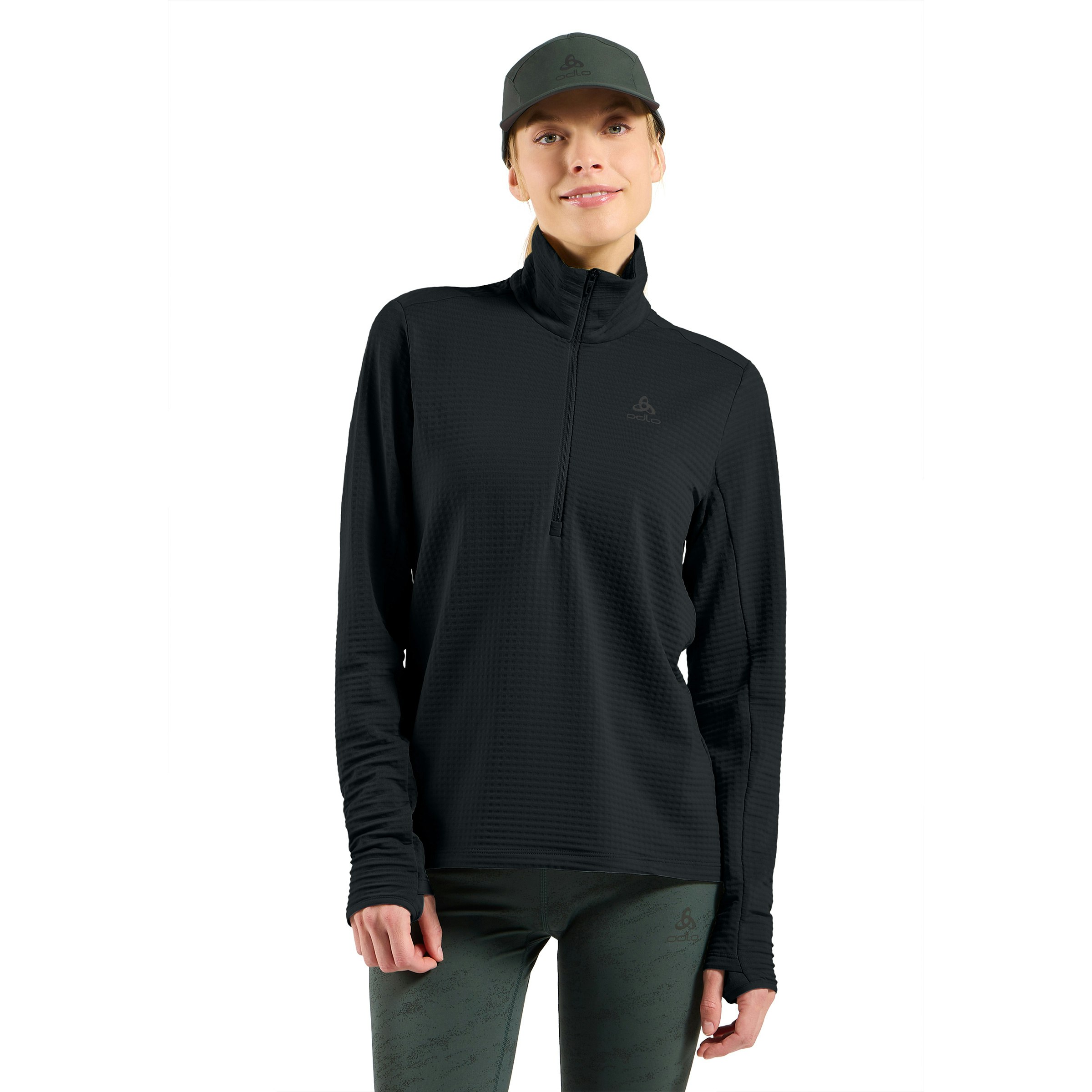 Odlo Essential Thermal Midlayer Half Zip Dames