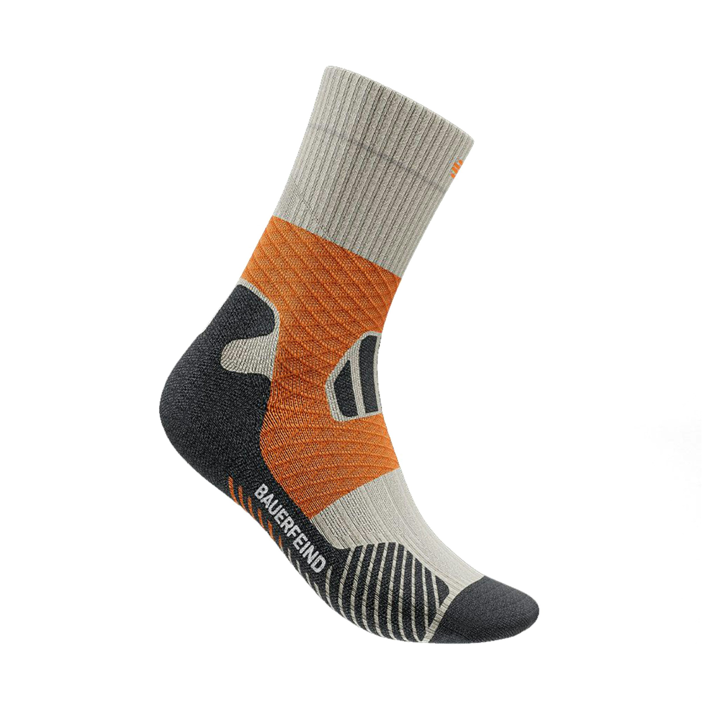 Bauerfeind Trail Run Mid Cut Socks Heren