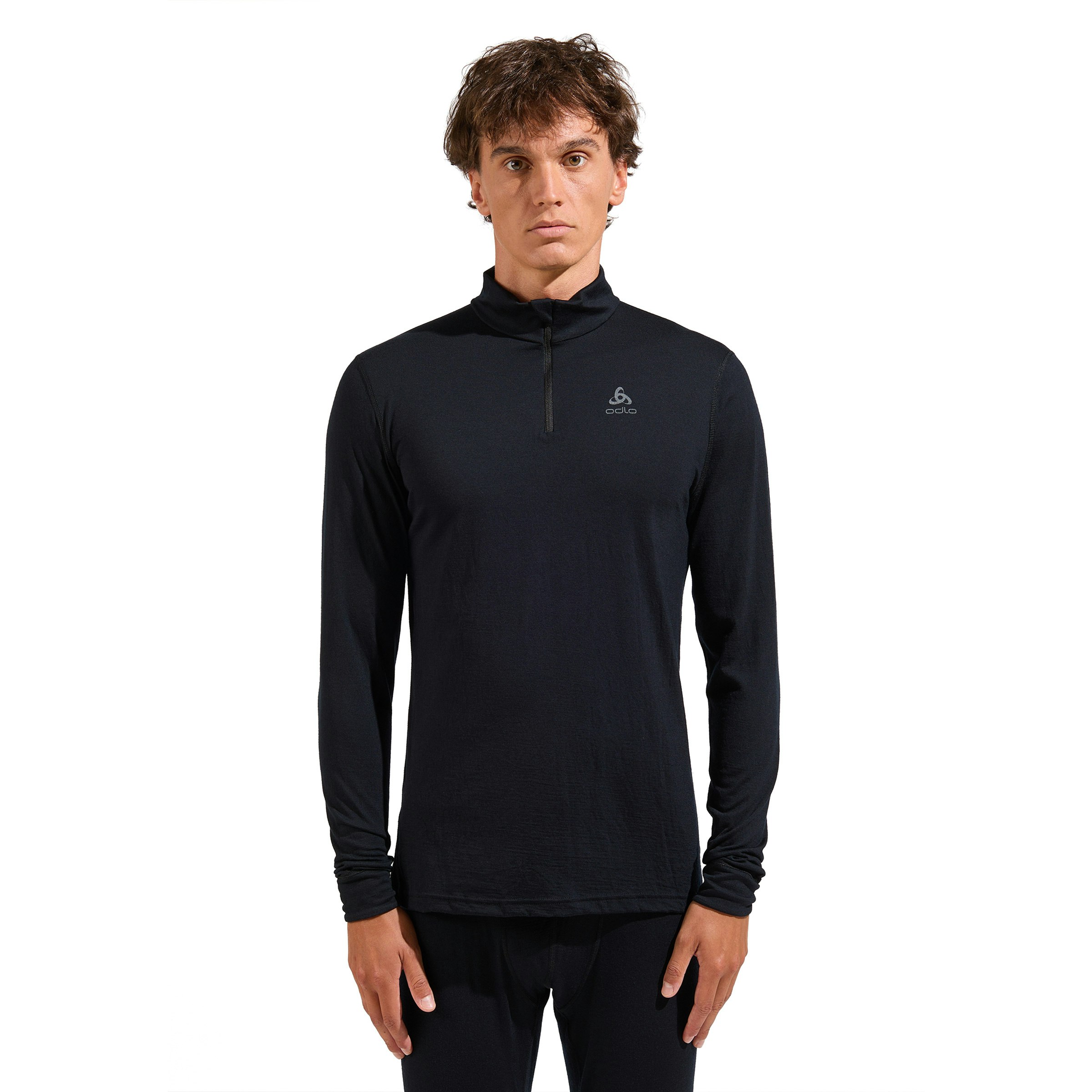 Odlo Merino 200 Baselayer Turtle Neck Shirt Half Zip Heren