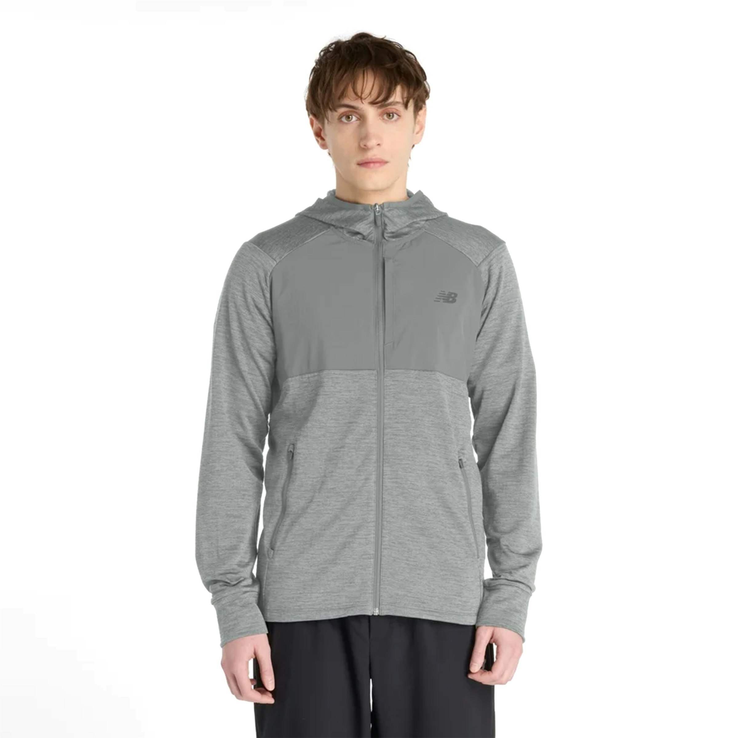 New Balance Heat Grid Hooded Jacket Heren