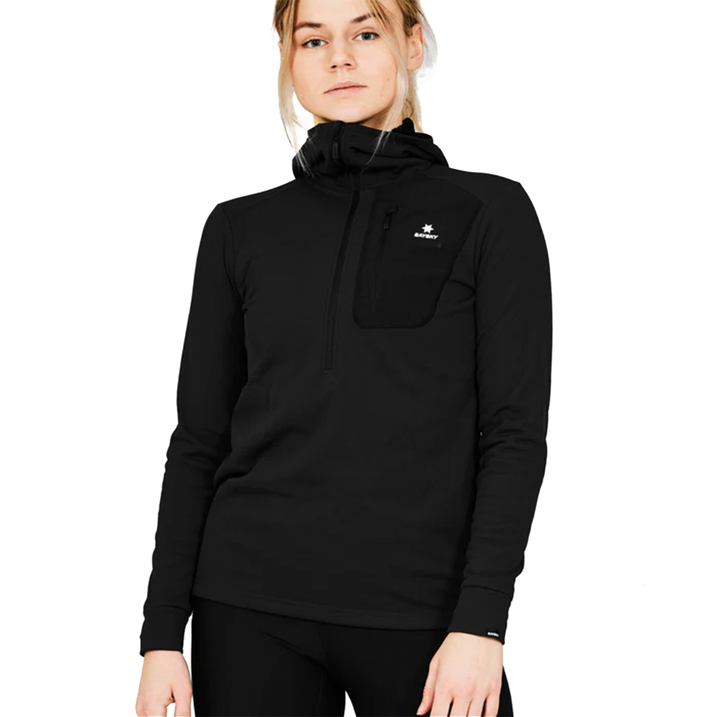 SAYSKY Combat Half Zip Fleece Hoodie Dames