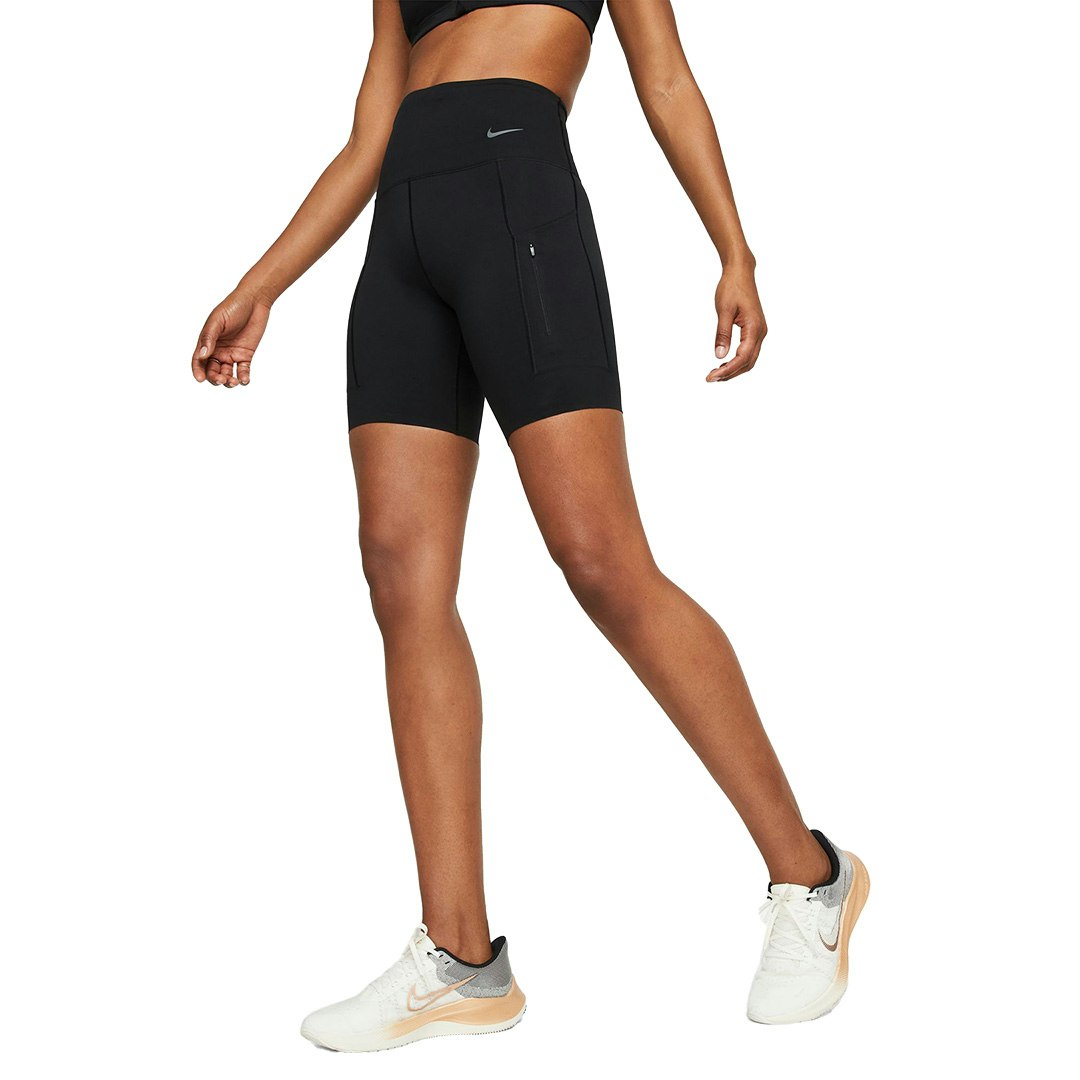 Nike Dri-FIT Go High Rise 8 Inch Short Dames