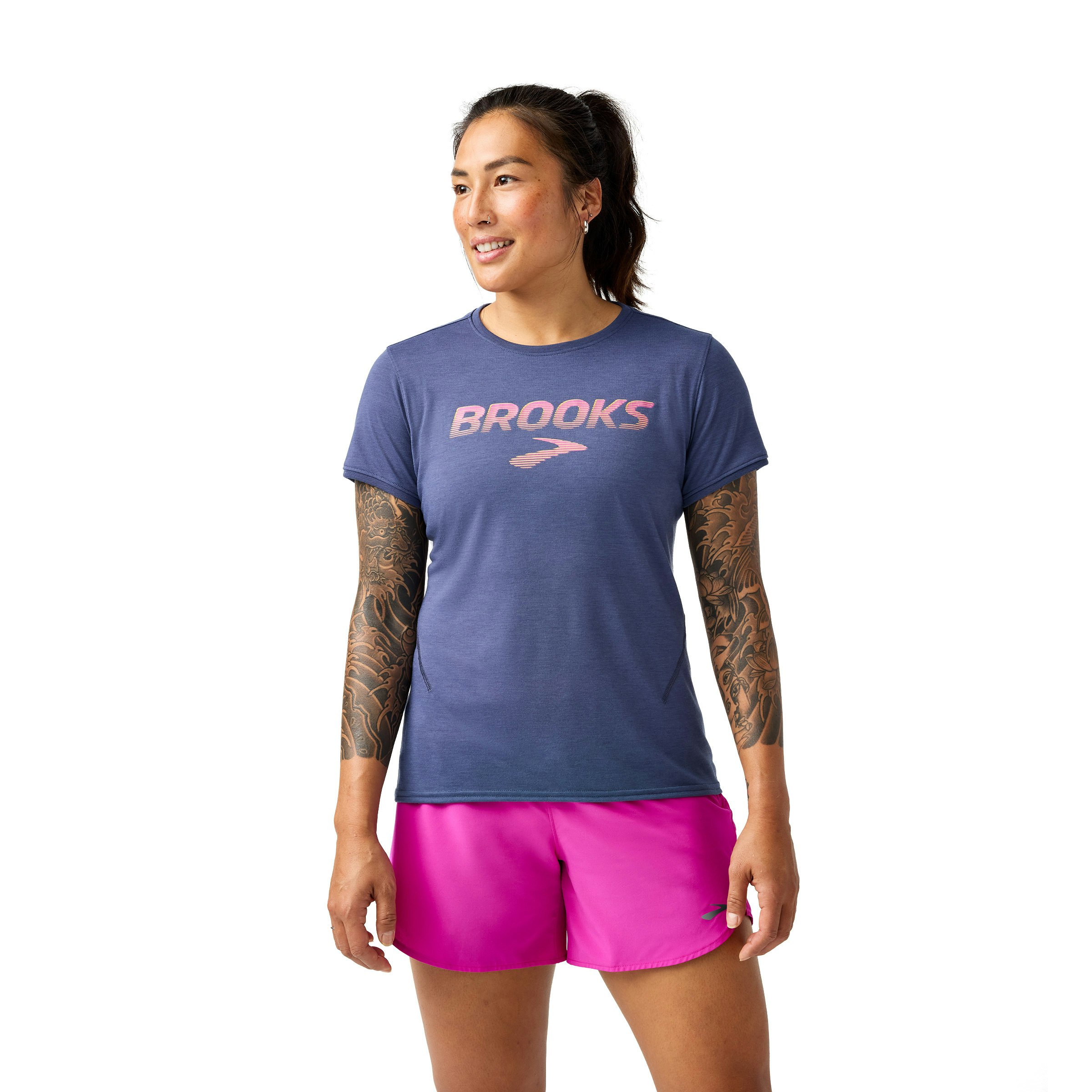 Brooks Distance T-shirt 3.0 Dames