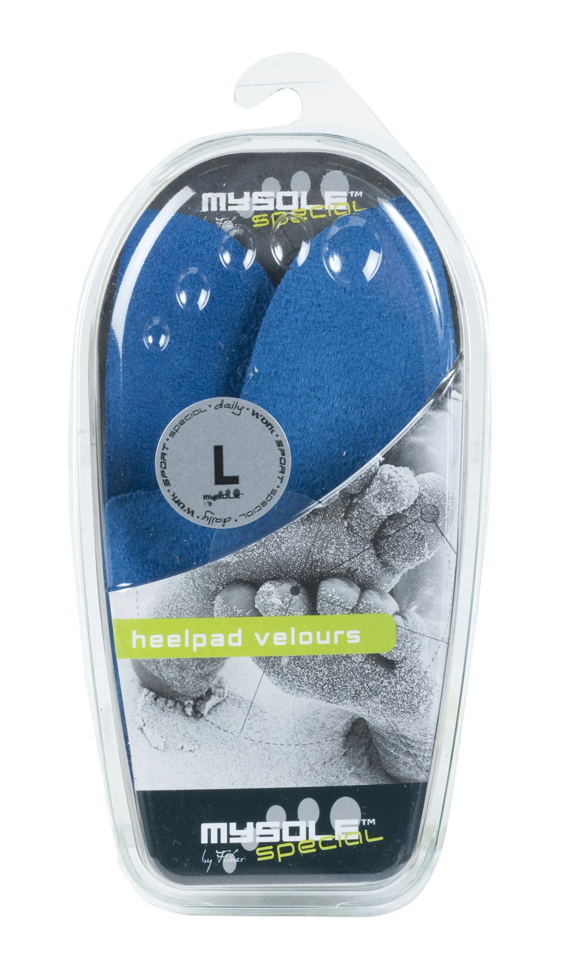 MySole Heelpad Verlours