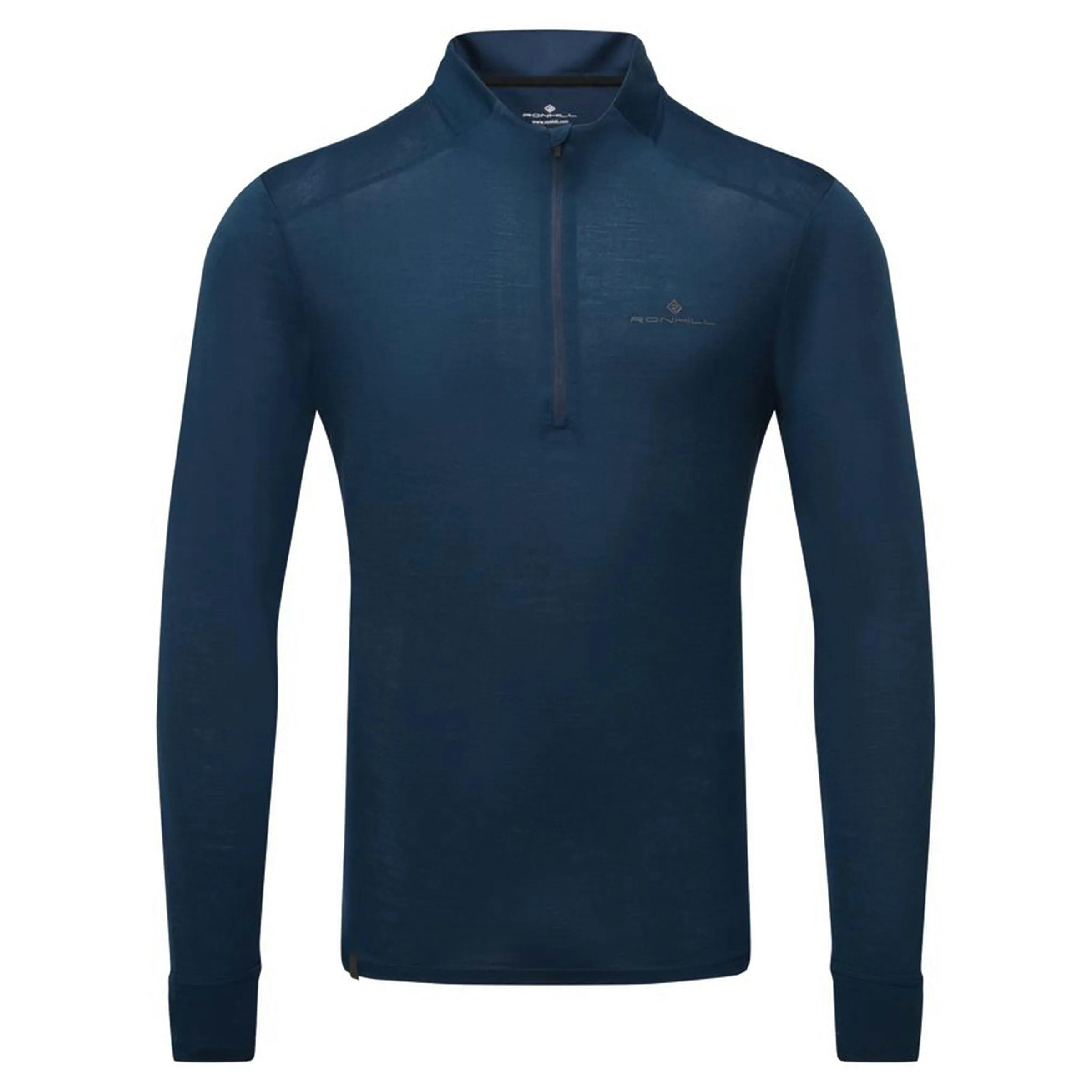 Ronhill Tech Merino 1/2 Zip Shirt Heren