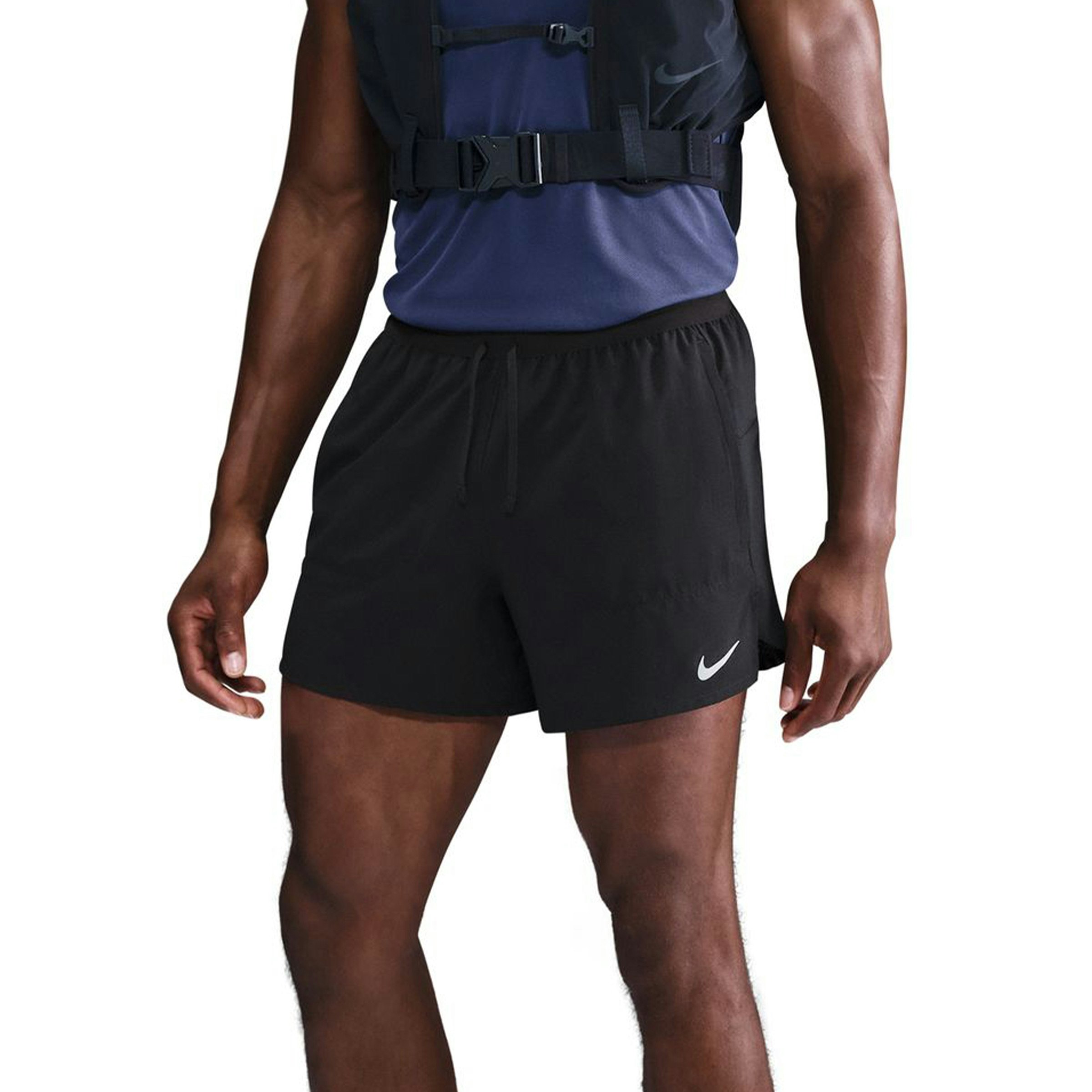 Nike Stride Dri-FIT 5 Inch Brief-Lined Perforated Shorts Heren