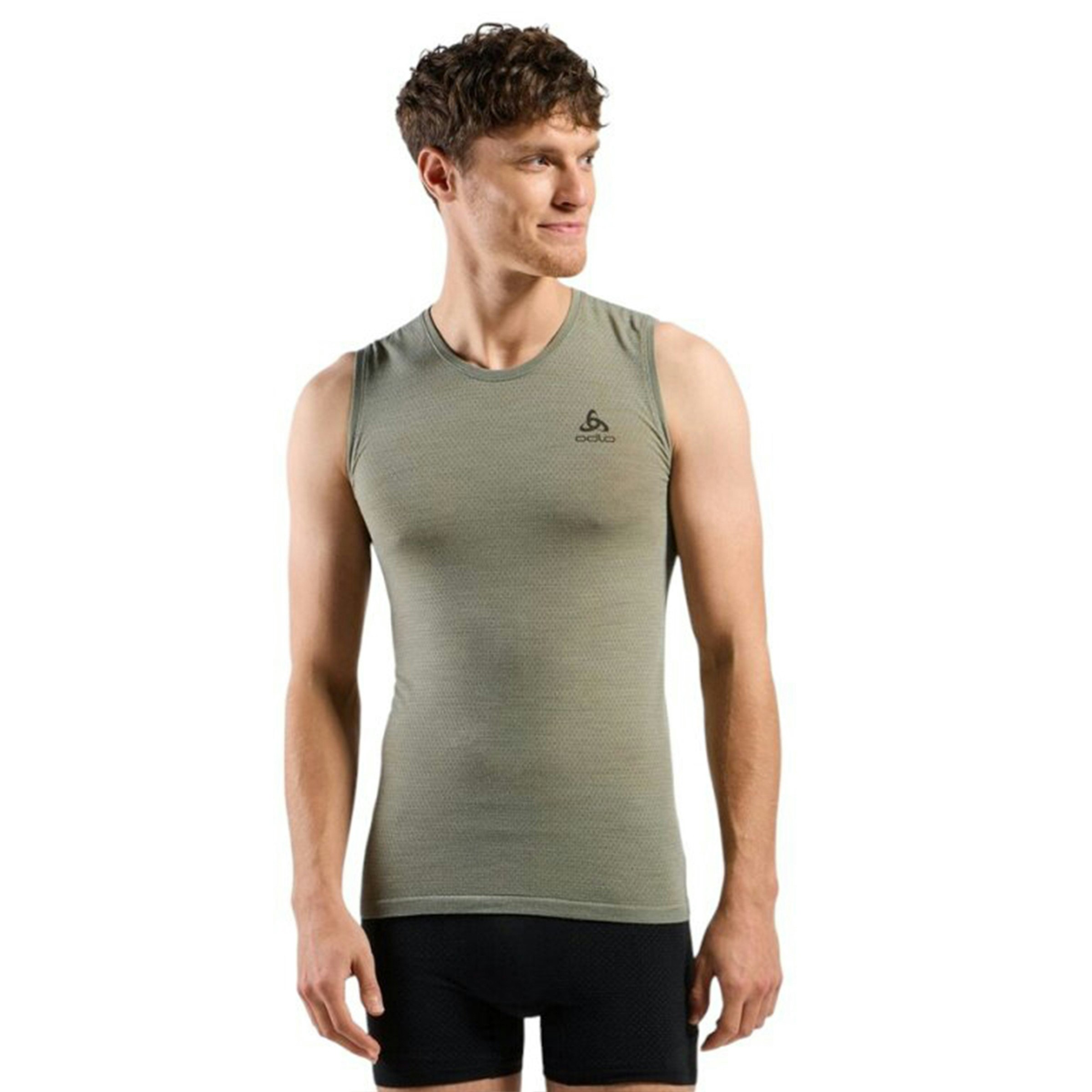 Odlo Merino PW 140 Seamless Sleeveless Base Layer Heren