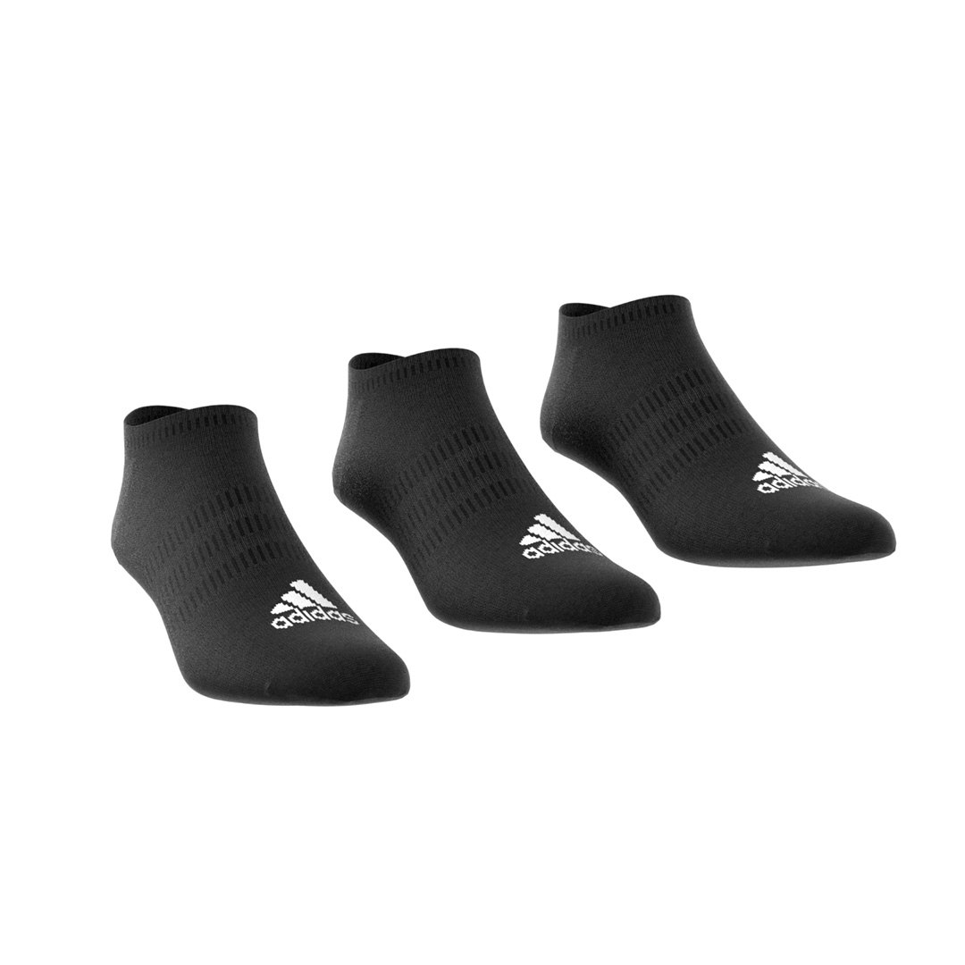 adidas Thin&Light Sportswear No Show Socks 3-Pack Unisex