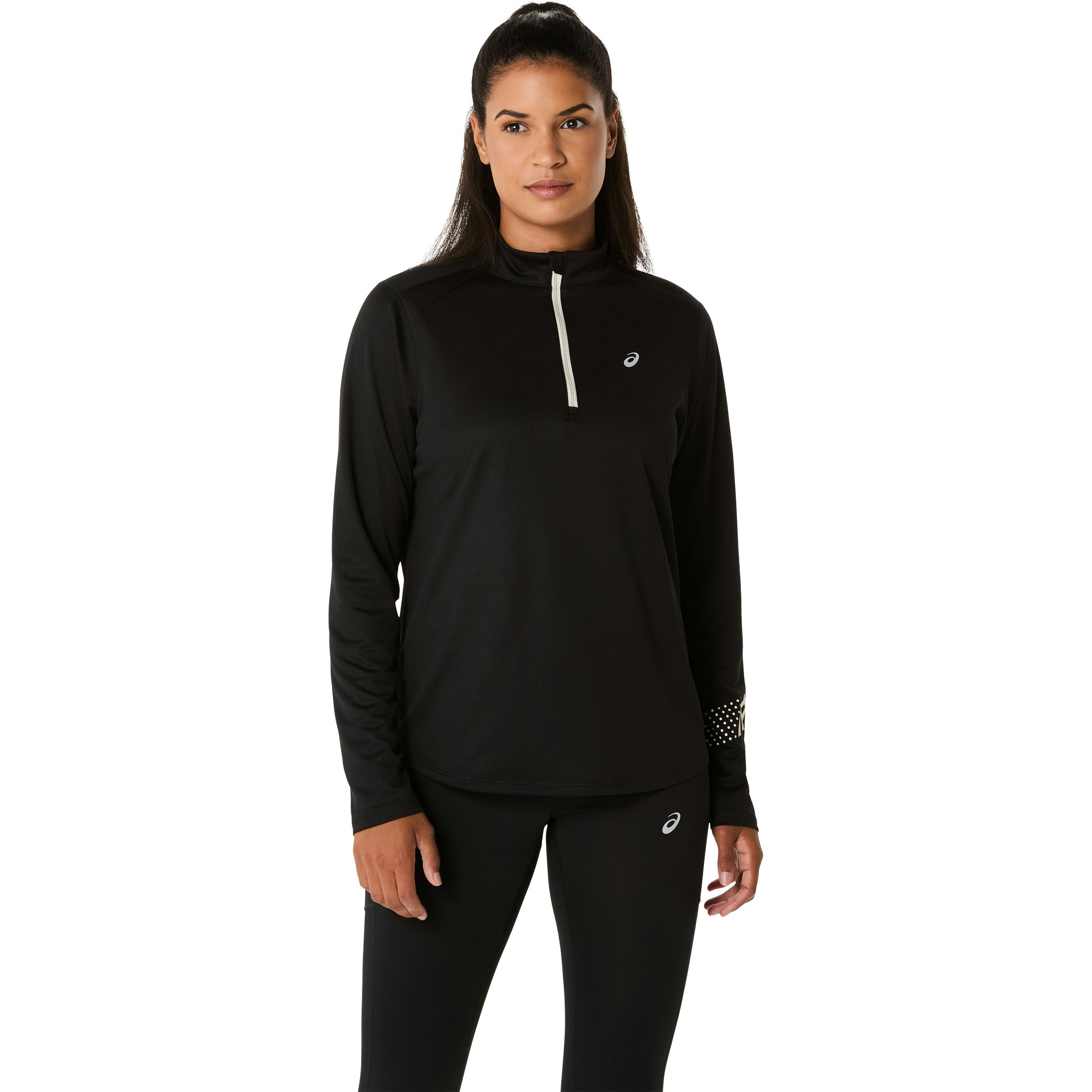 ASICS Icon Half Zip Shirt Dames