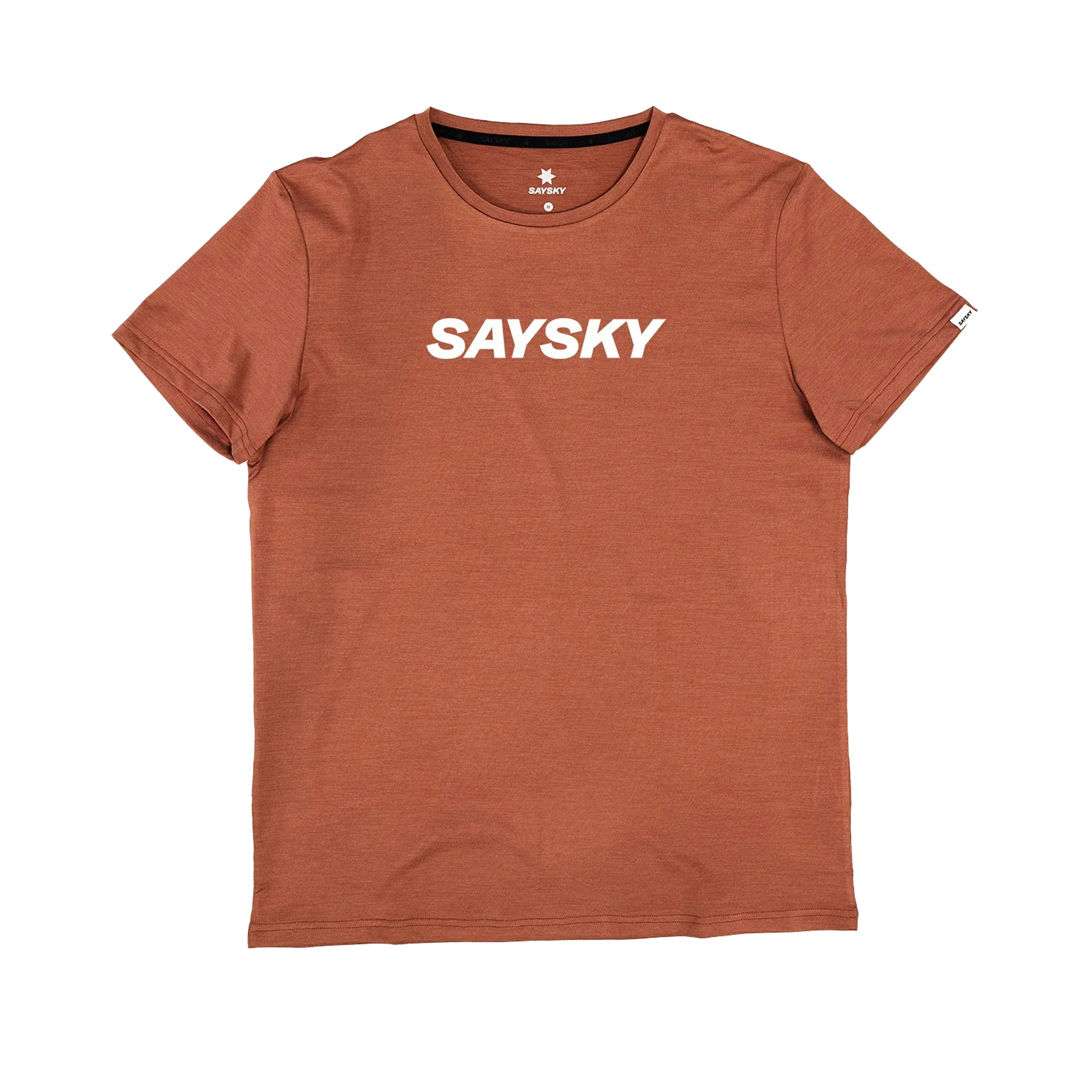 SAYSKY Logo Pace T-shirt Heren