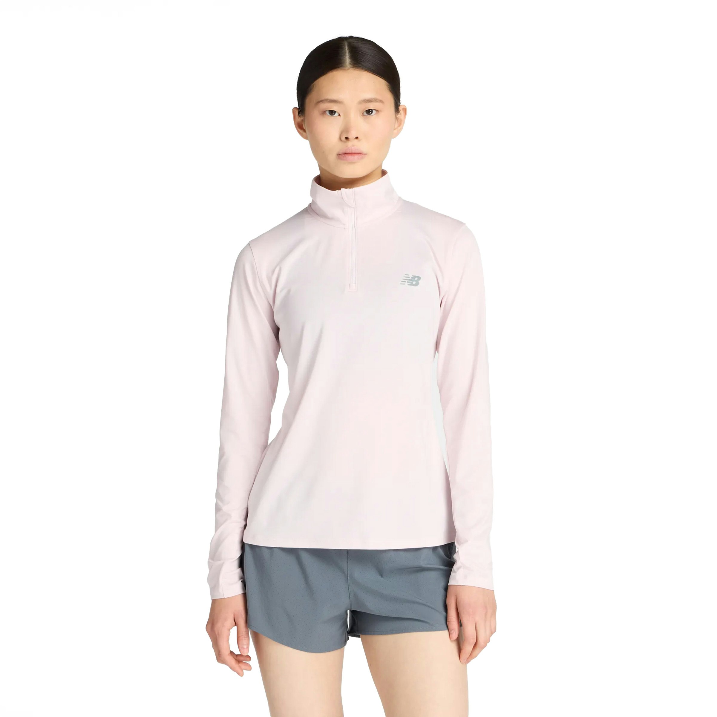New Balance Sport Quarter Zip Shirt Dames