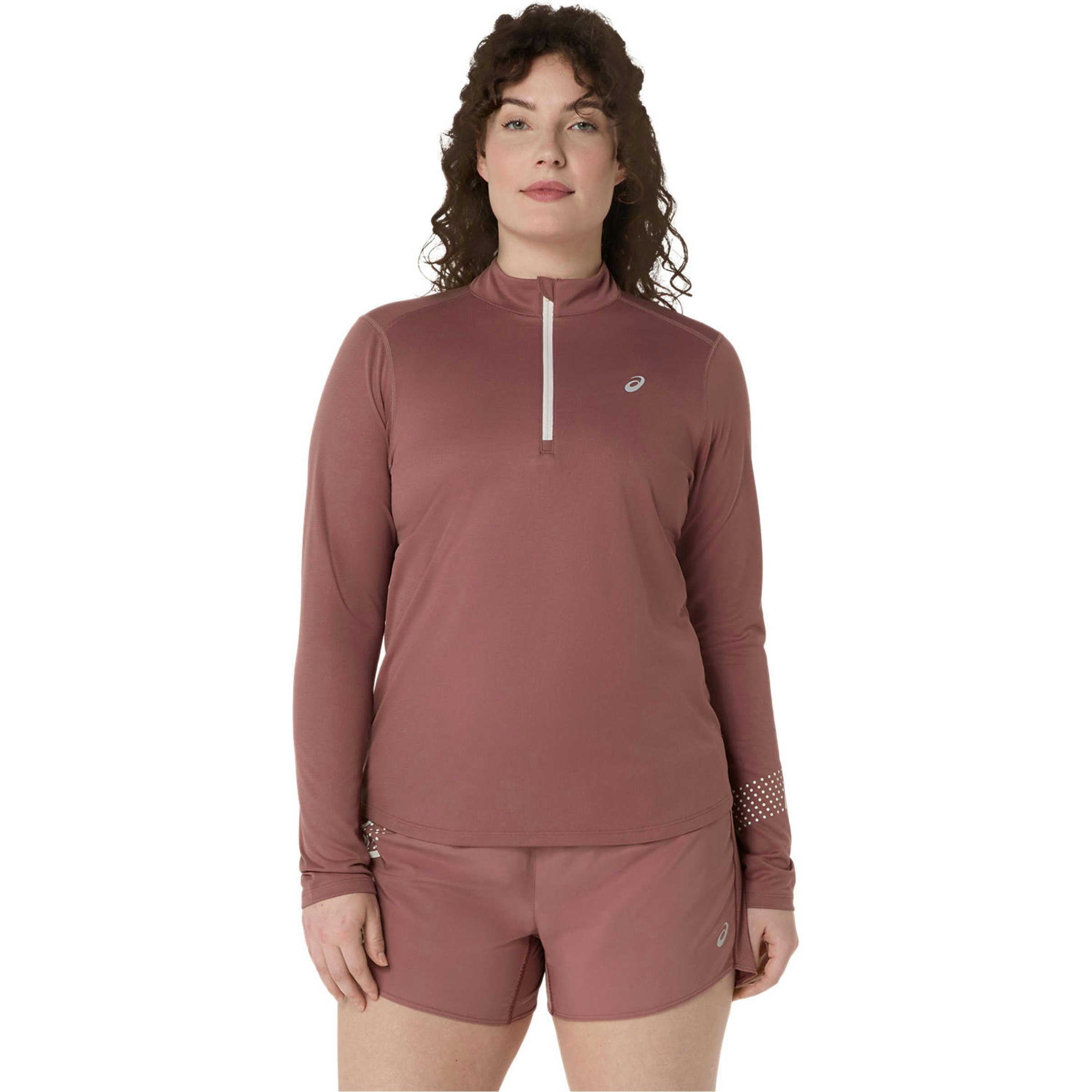 ASICS Icon 1/2 Zip Shirt Dames