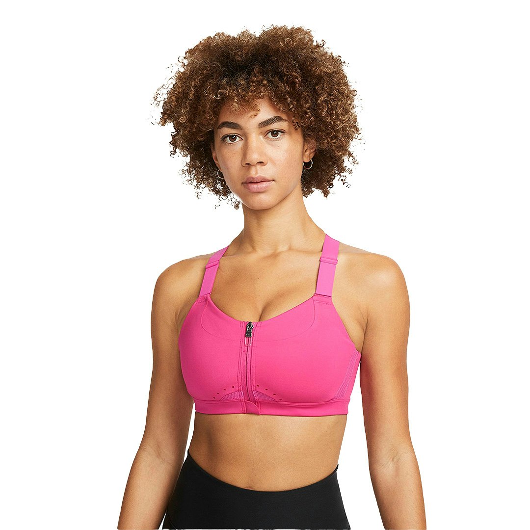Nike Alpha Dri-FIT High-Support Front-Zip Bra Dames