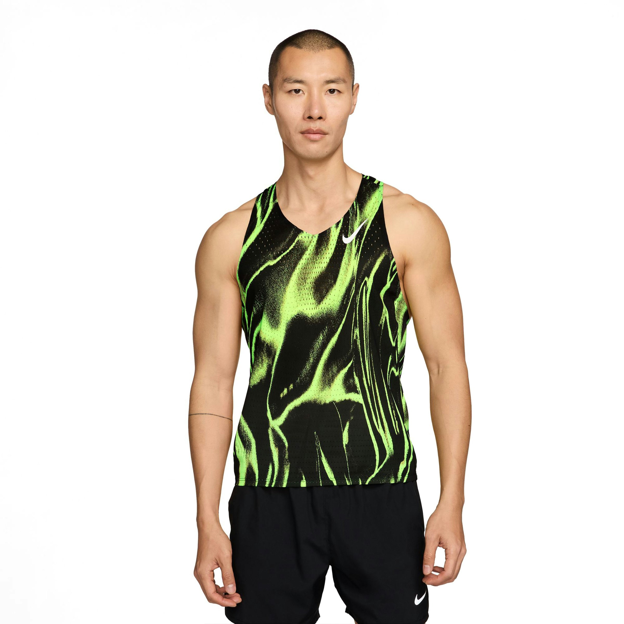 Nike AeroSwift Dri-FIT ADV AOP Singlet Heren