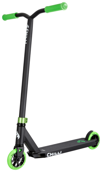 Chilli Pro Base Stuntstep Zwart/Groen