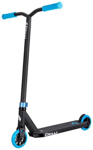 Chilli Pro Base Stuntstep Zwart/Blauw