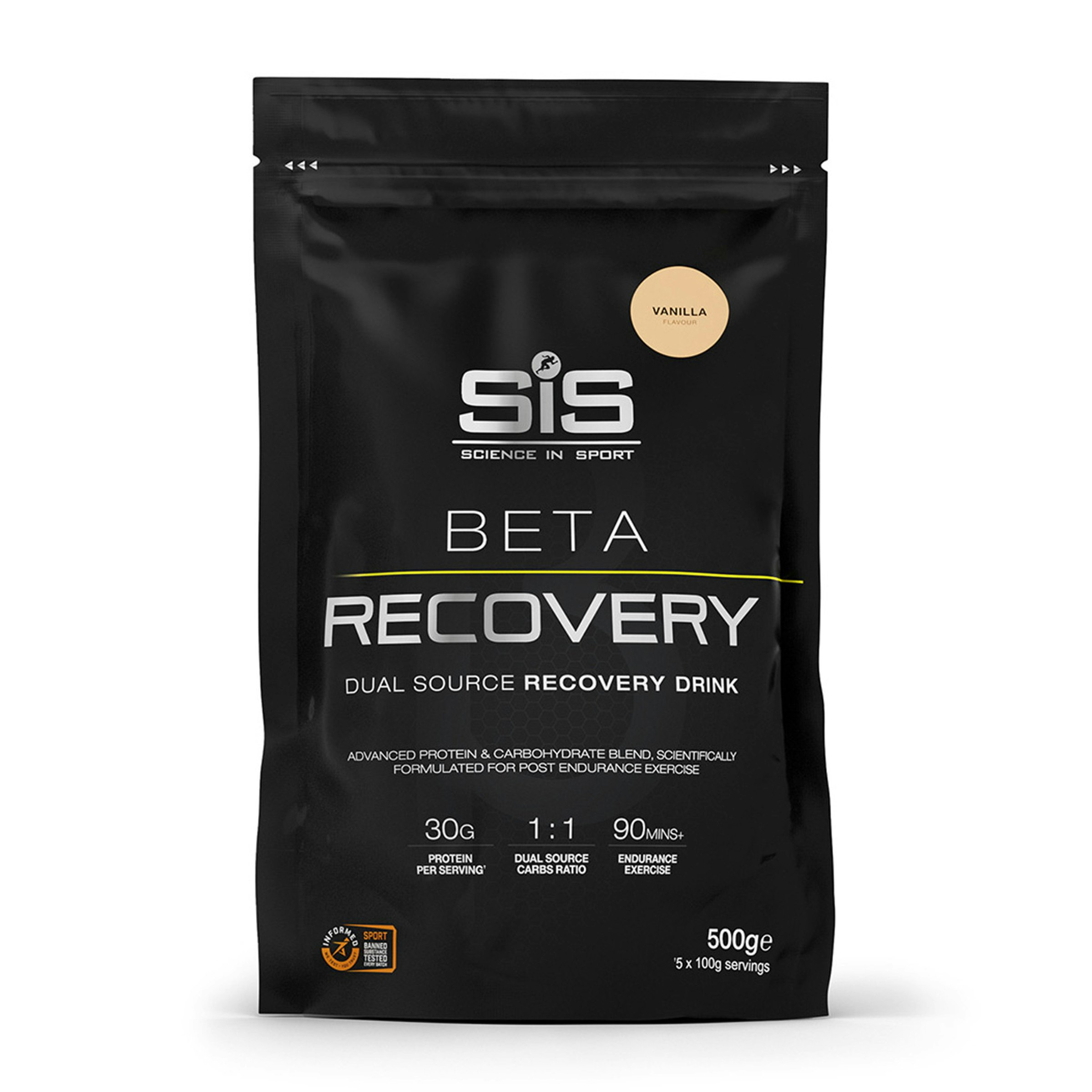 SIS Beta Fuel Recovery Vanilla 500 gr