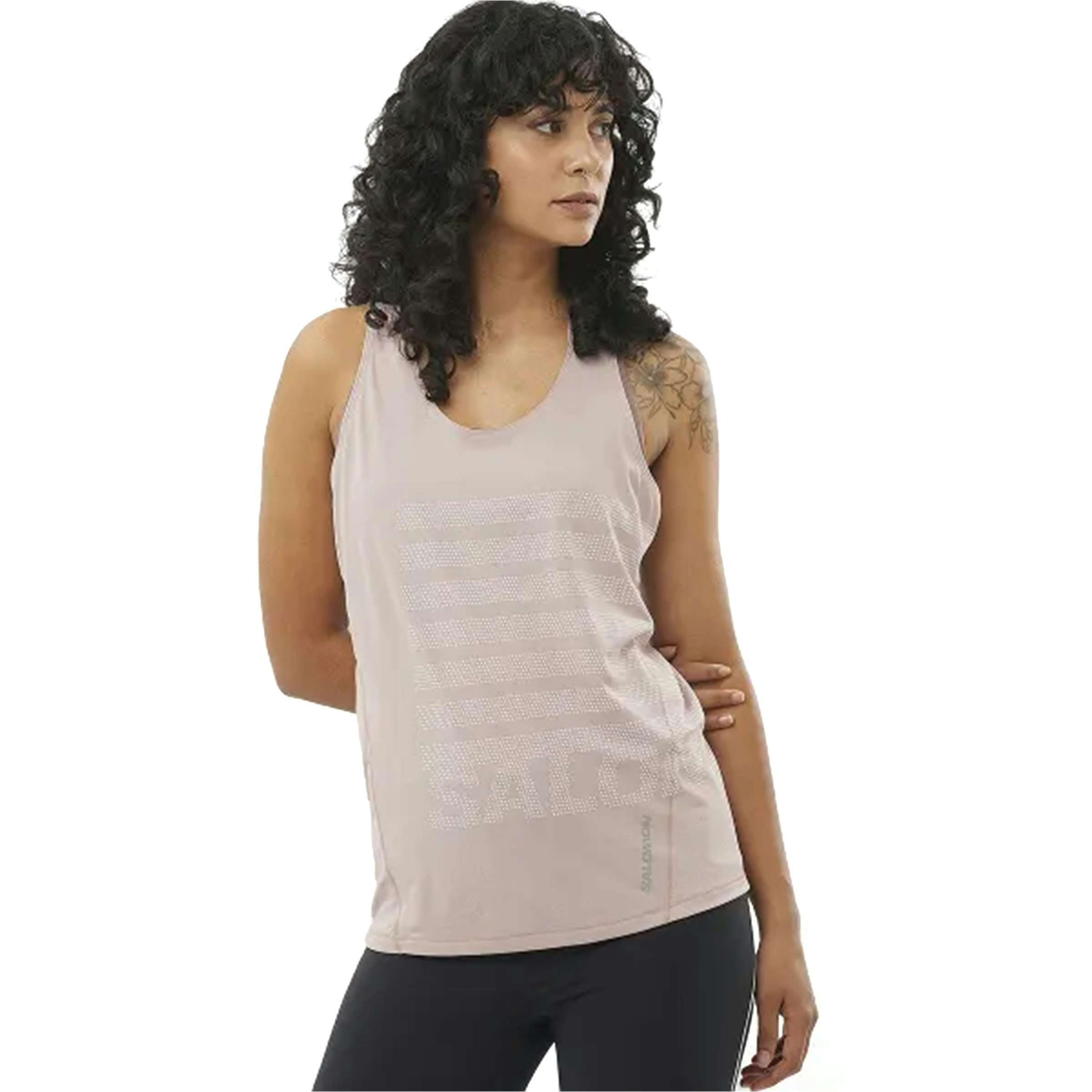 Salomon Sense Aero GFX Singlet Dames