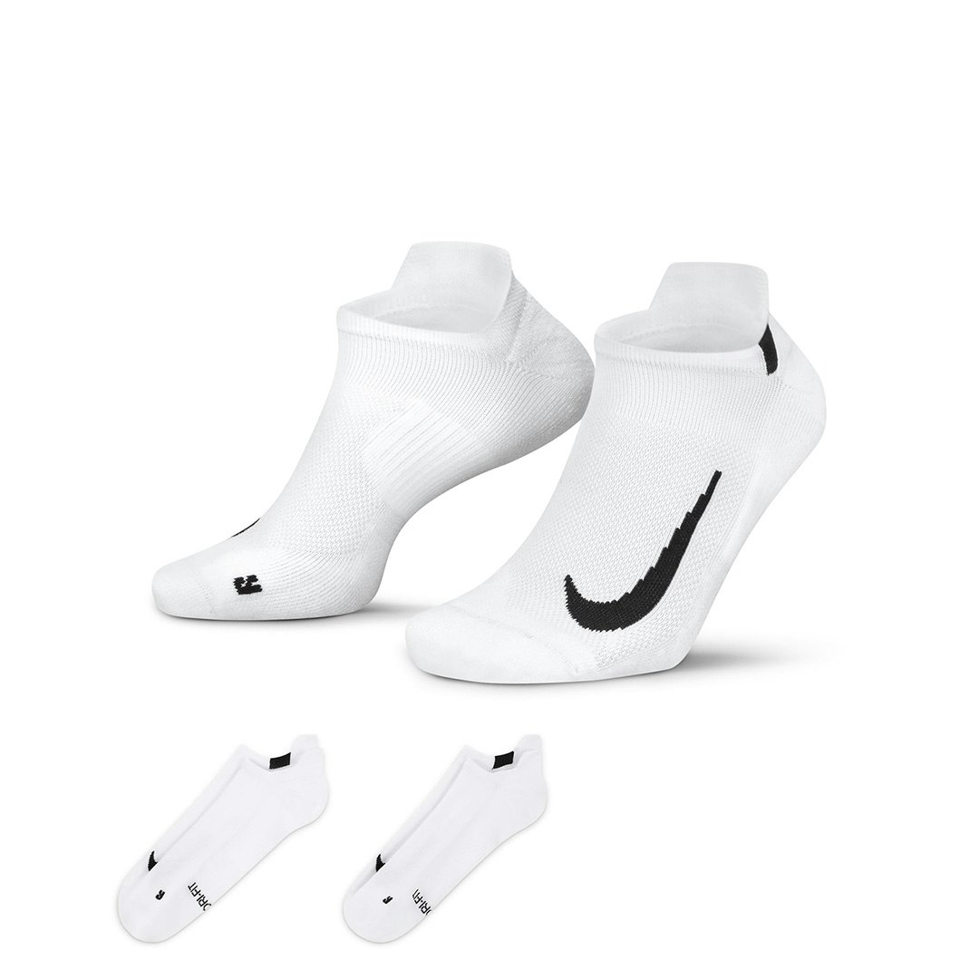 Nike Multiplier No-Show Socks 2-pack Unisex
