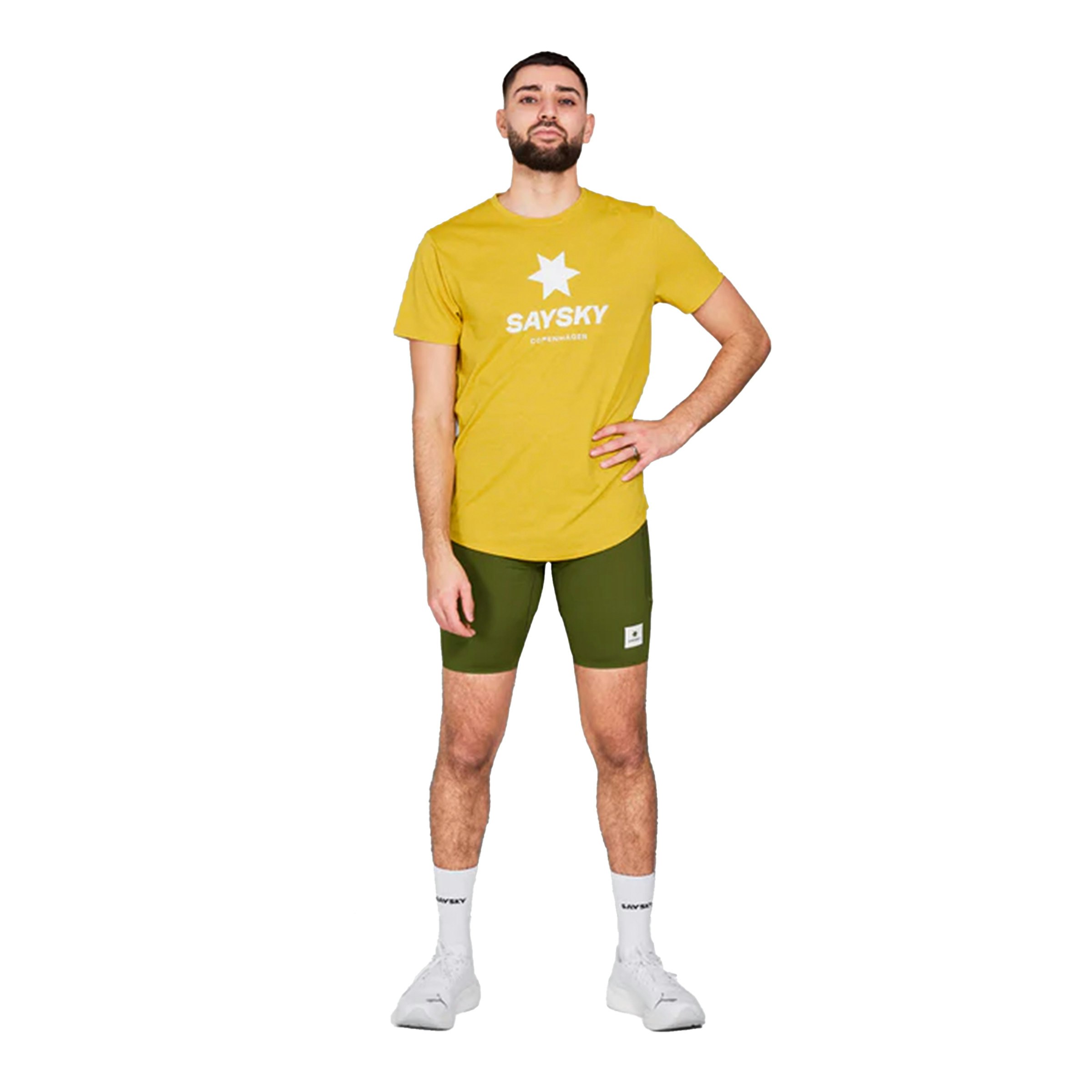 SAYSKY Logo Combat T-shirt Heren