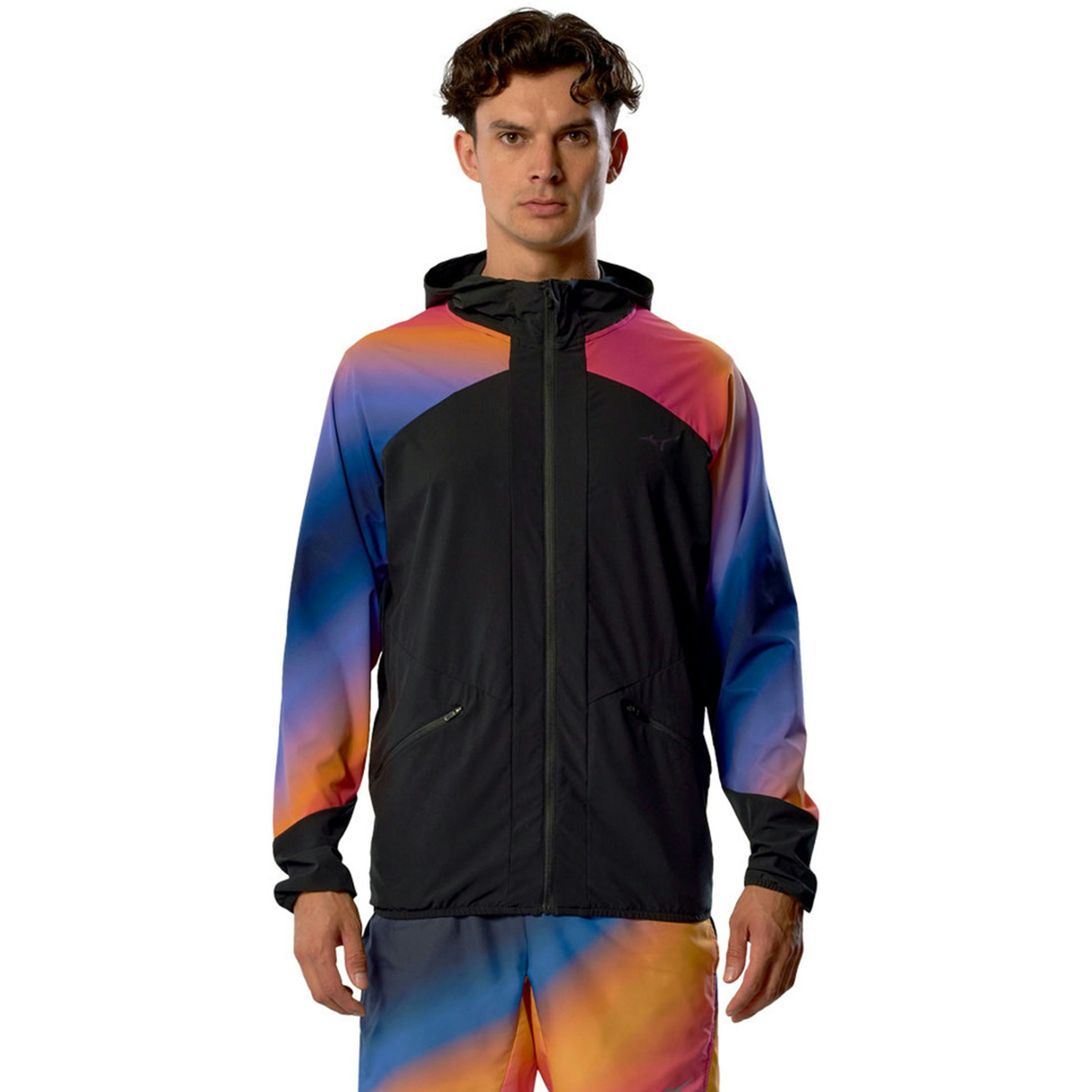 Mizuno Active Alpha Hooded Jacket Heren