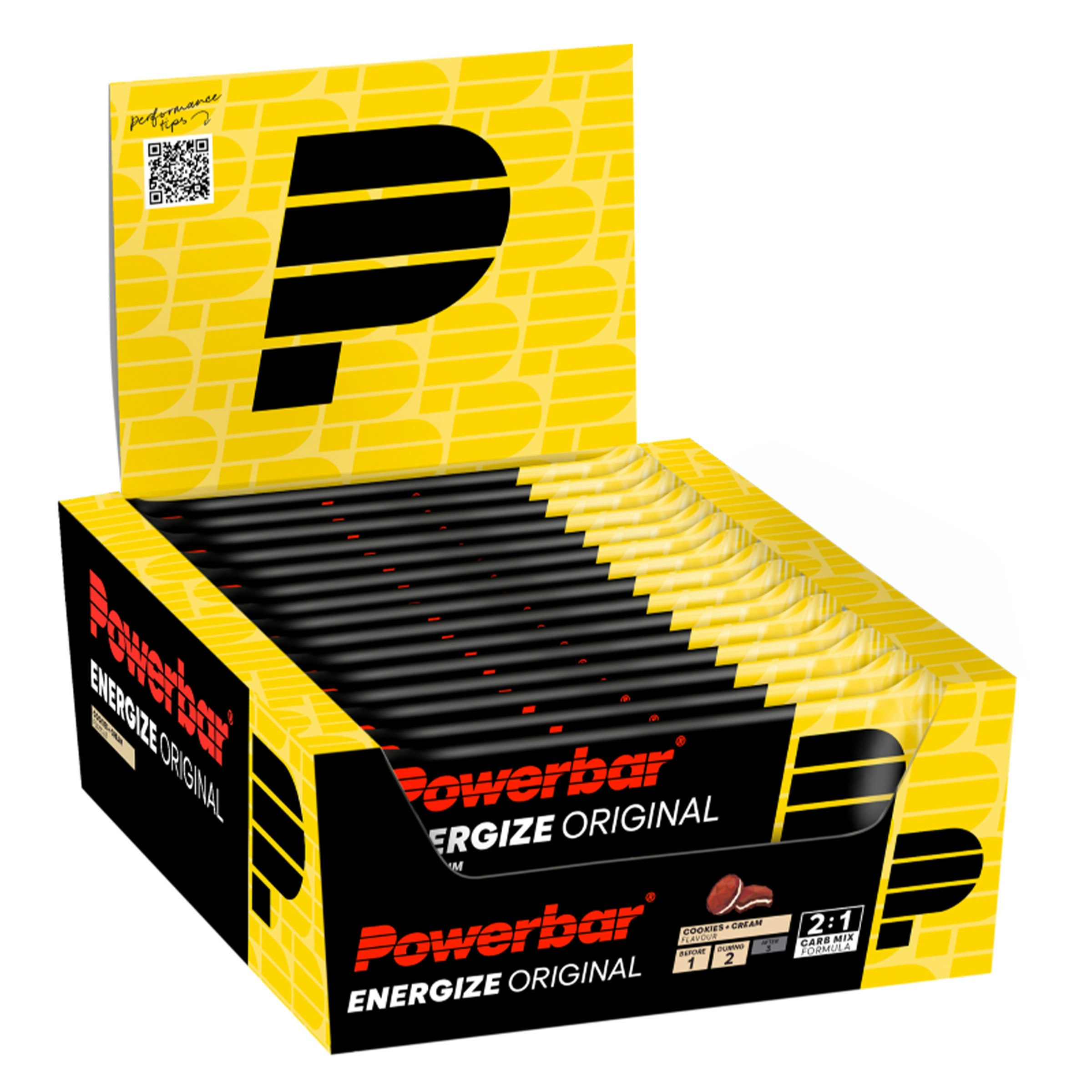 Powerbar Energize Bar Cookies Cream Box