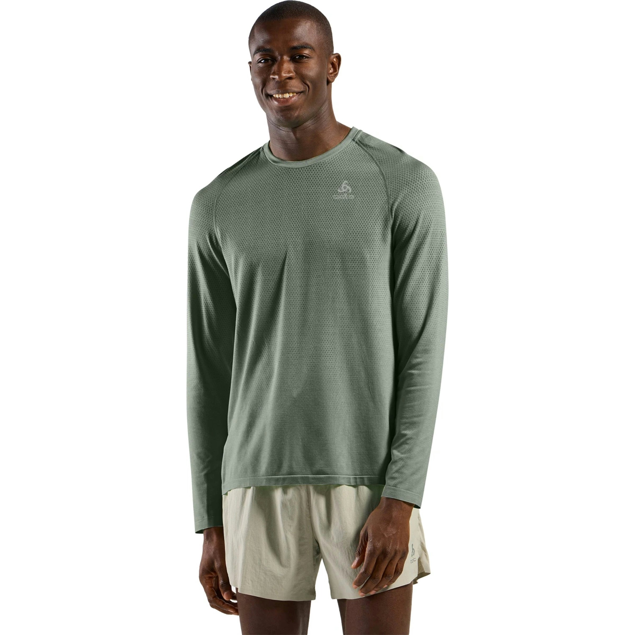 Odlo Essential Seamless Crew Neck Shirt Heren