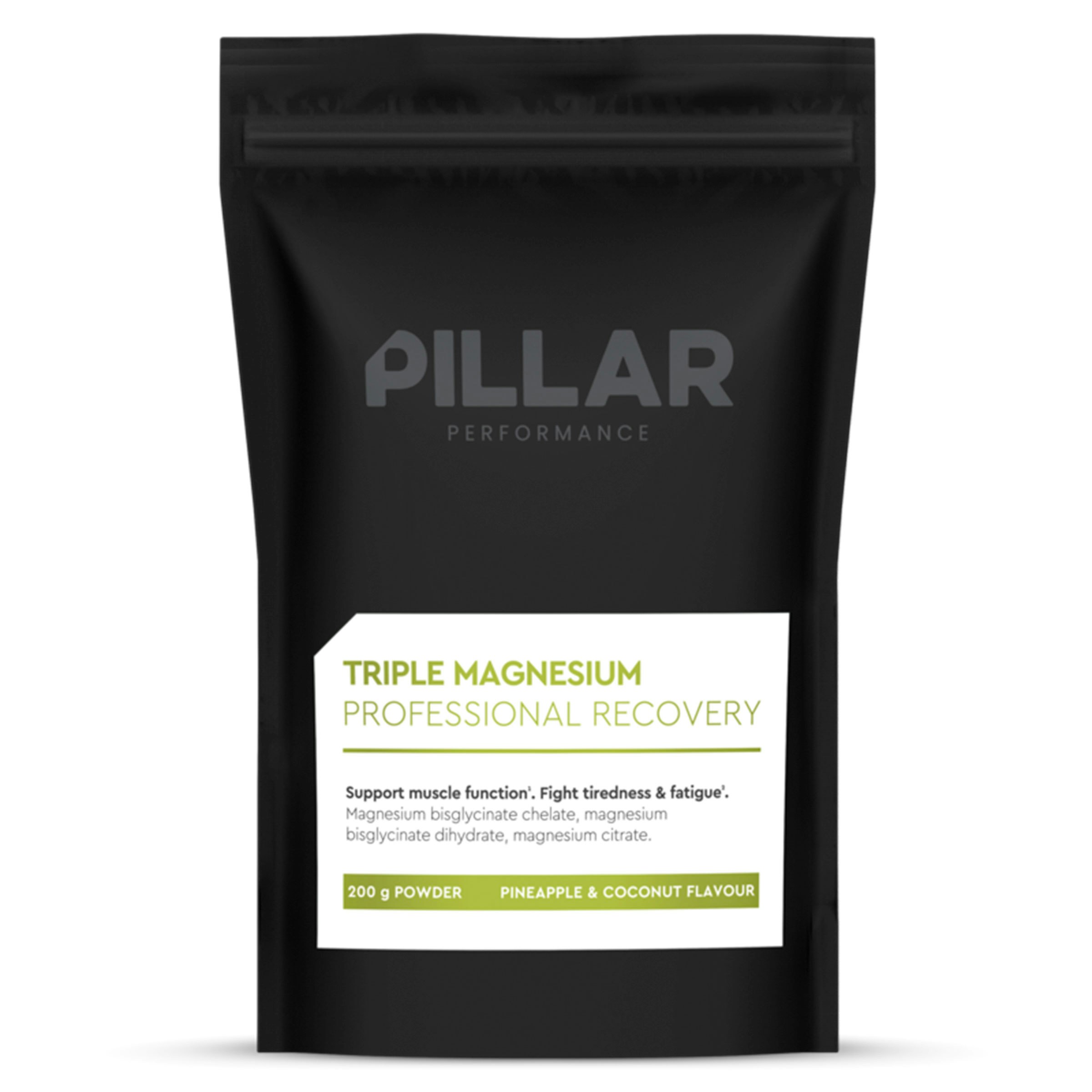 PILLAR Performance Triple Magnesium Powder - Pineapple & Coconut - Pouch