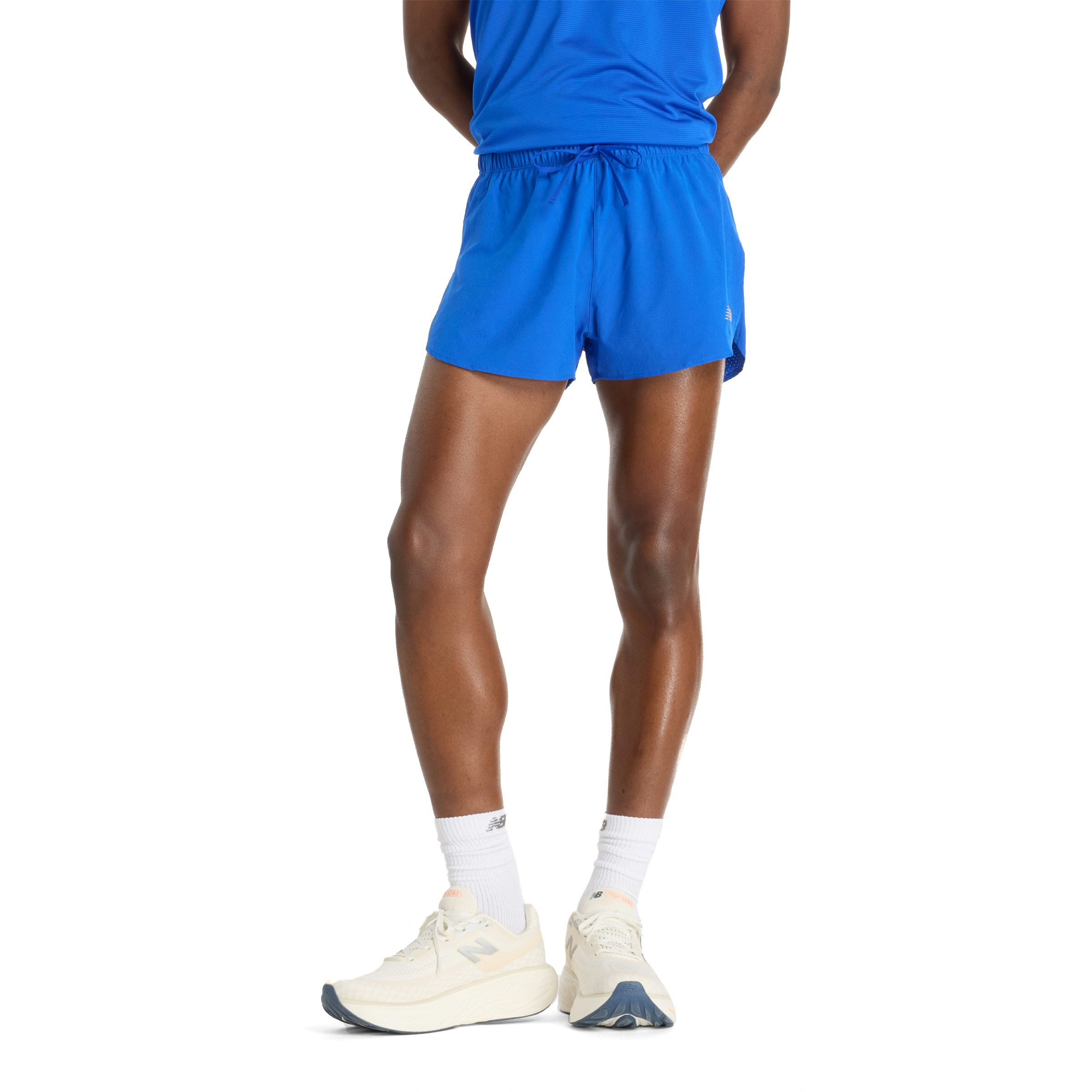 New Balance RC 3 Inch Split Shorts Heren