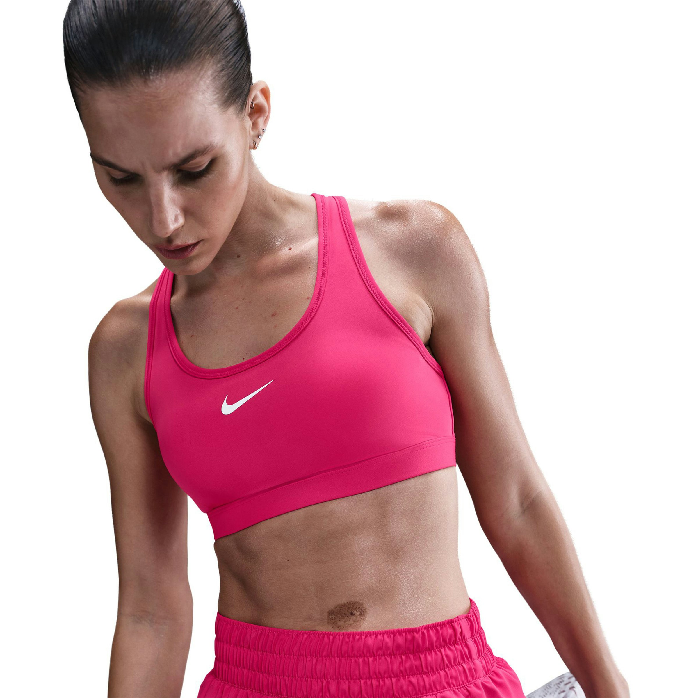 Nike Swoosh Dri-FIT Medium Support Padded Sports Bra Dames