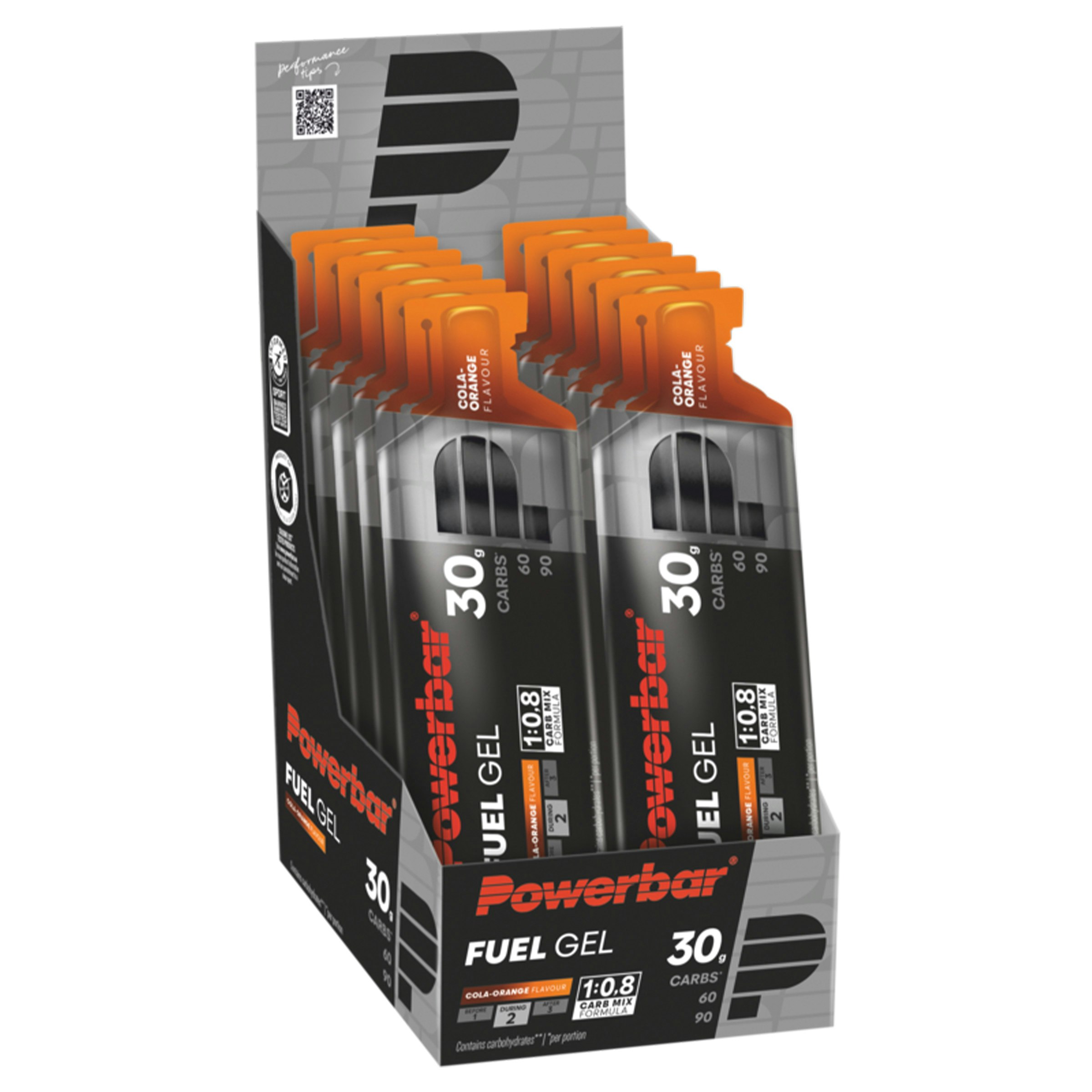 Powerbar Fuel Gel 30 Cola Orange Box