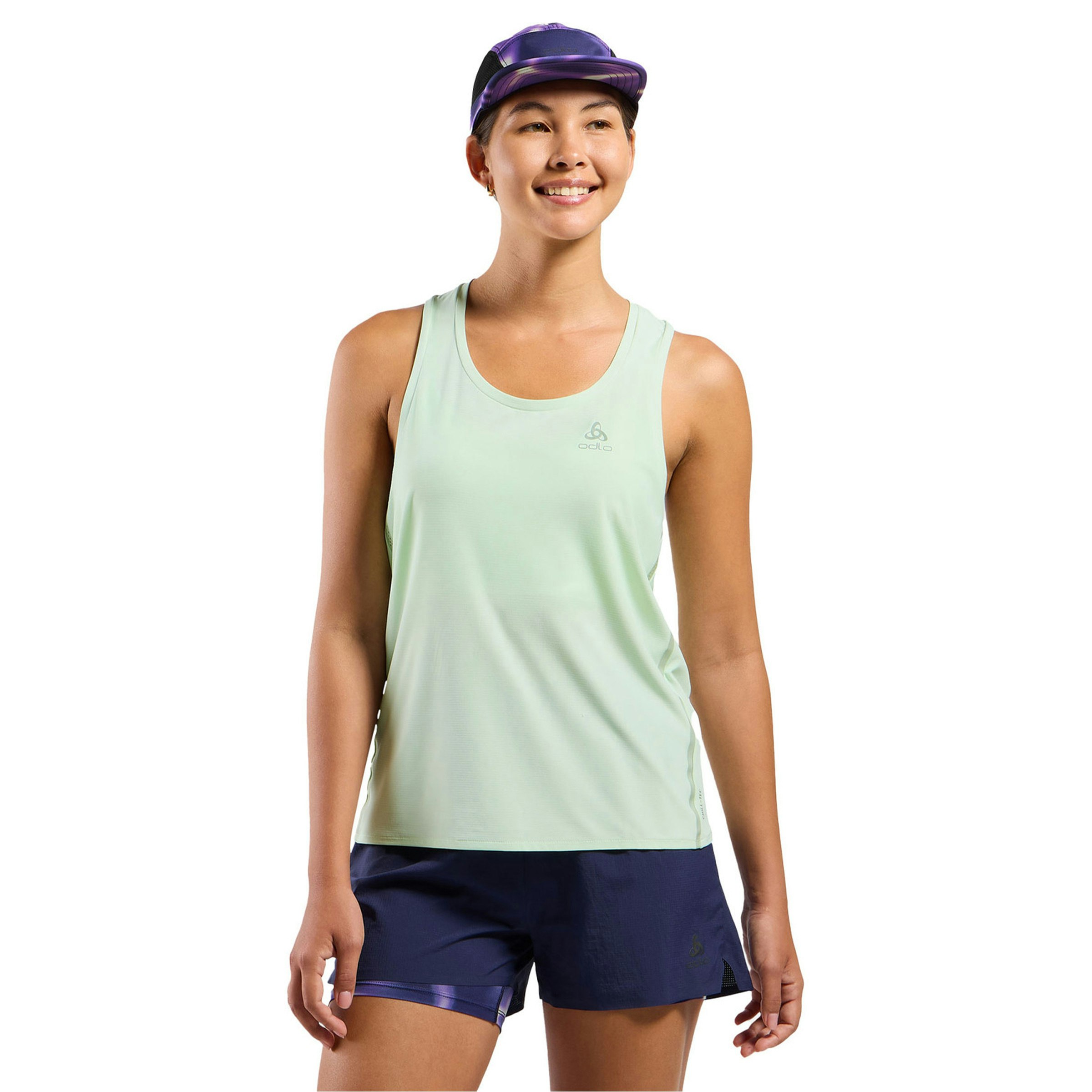 Odlo Zeroweight Chill-Tec Crew Neck Singlet Dames