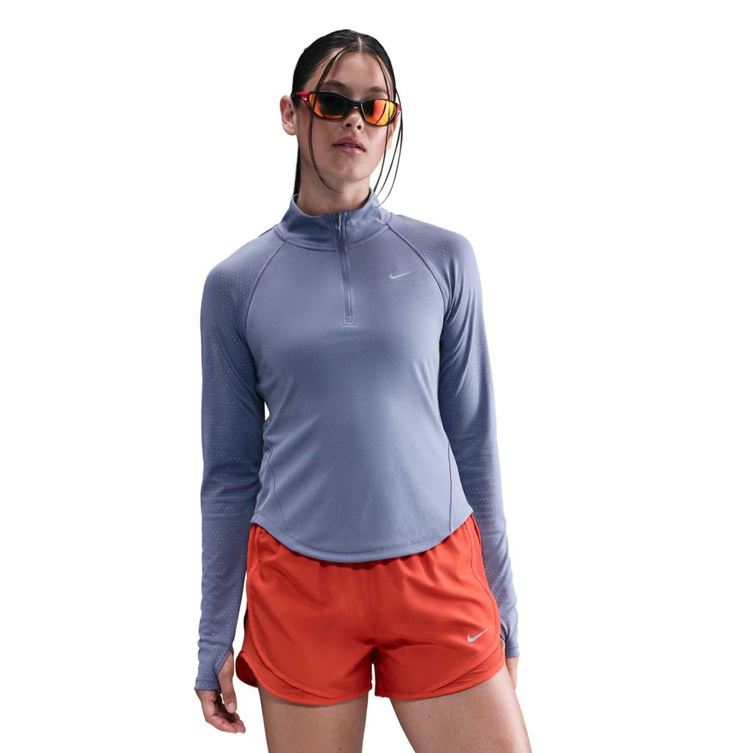 Nike Tempo Flash Dri-FIT Half Zip Shirt Dames